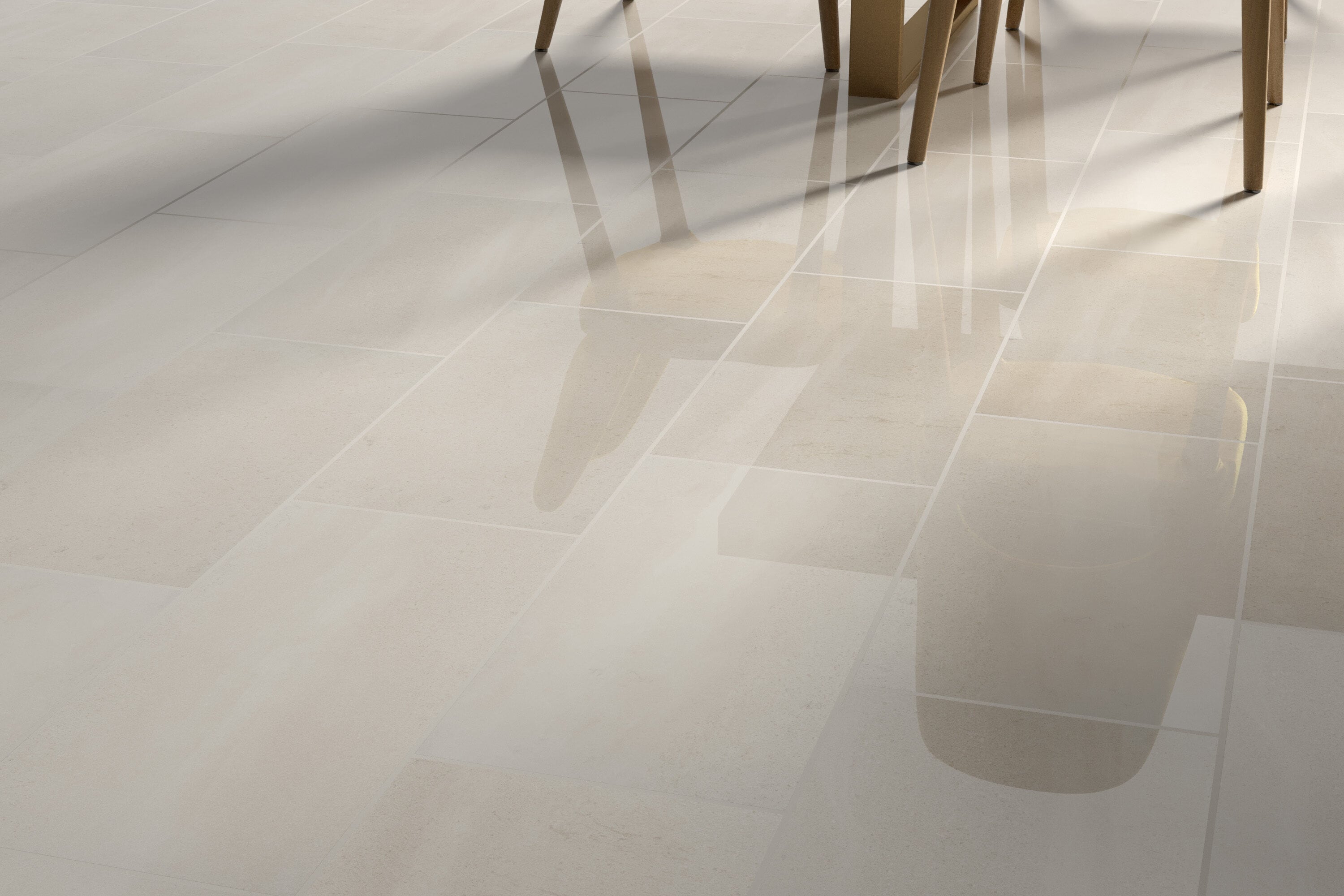 Emser Porto II Ivory 12-in x 24-in Polished Porcelain Stone Look Tile ...