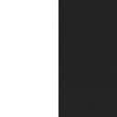 White with Matte Black Trim