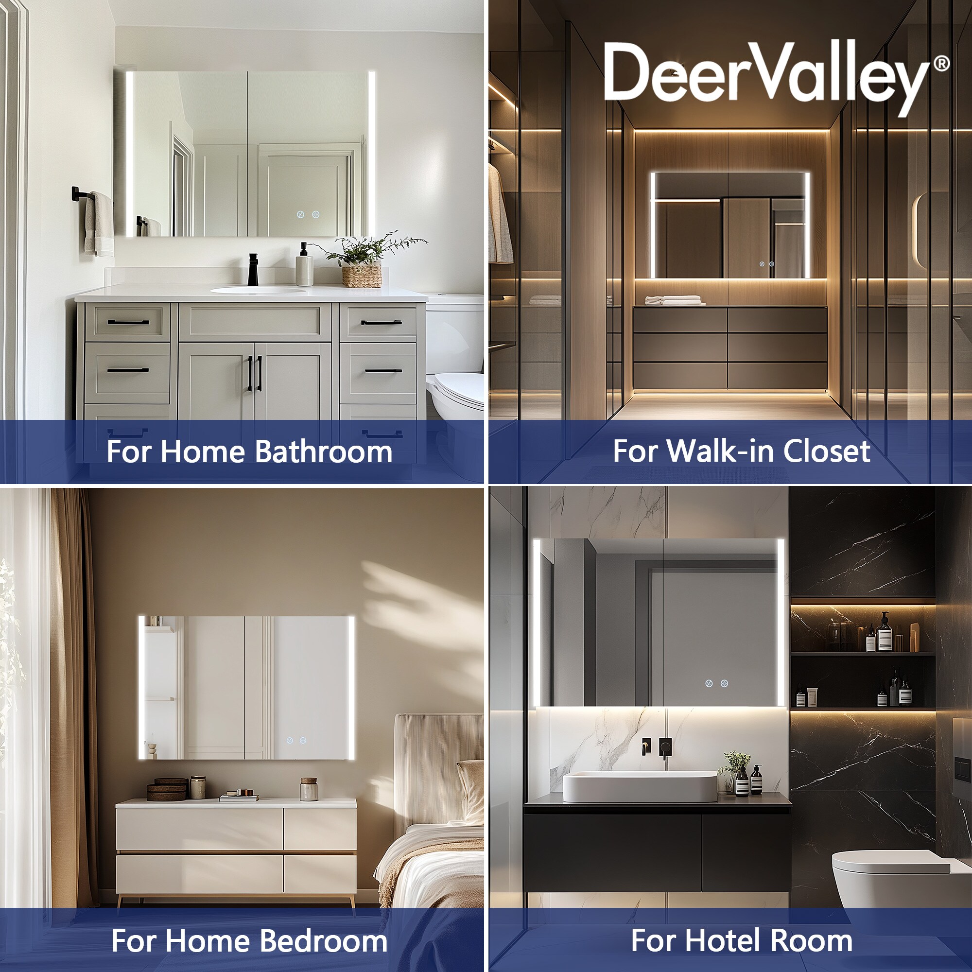DeerValley DV-1VM0240 Framed-Bath-Mirrors - View #11