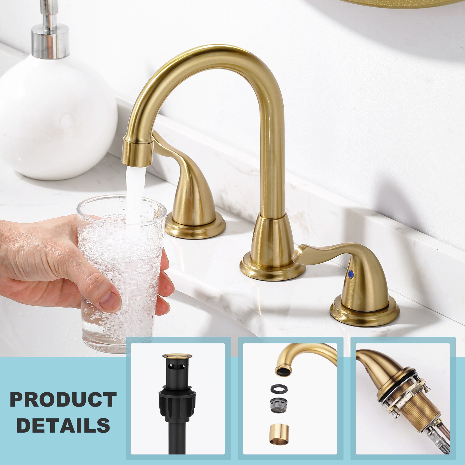 WOWOW 994350G-LW Lavatory-Faucets - View #6