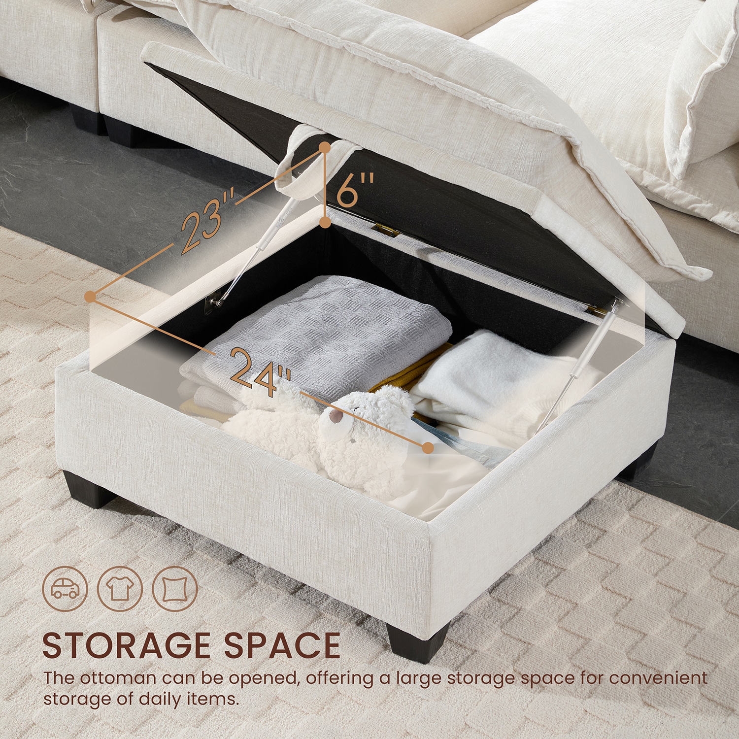 GZMR GZ-HH4S042 Sofas-Loveseats - View #4