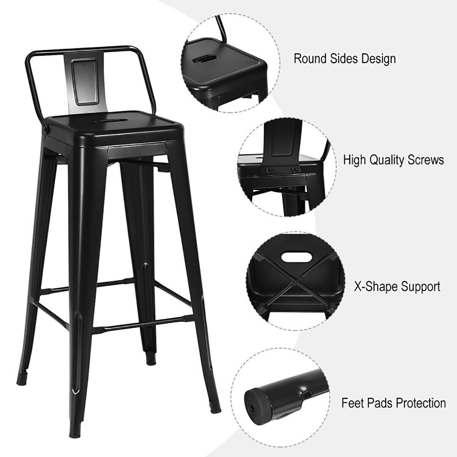 GZMR GZ-BB22AAB stools - View #4
