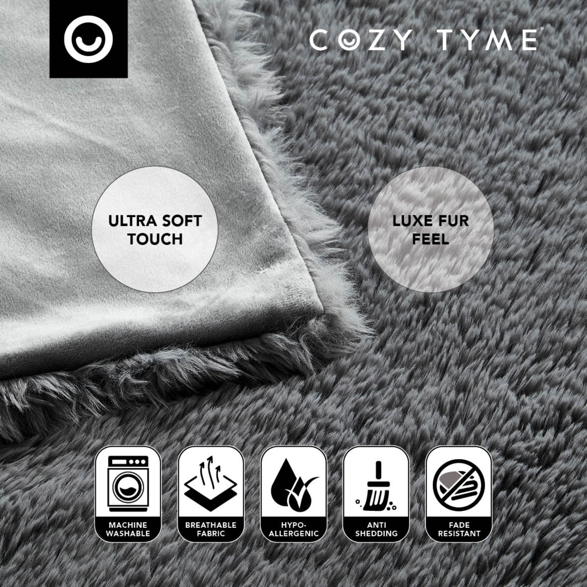 Cozy Tyme T180-04GRC-LS Blankets-And-Throws - View #5