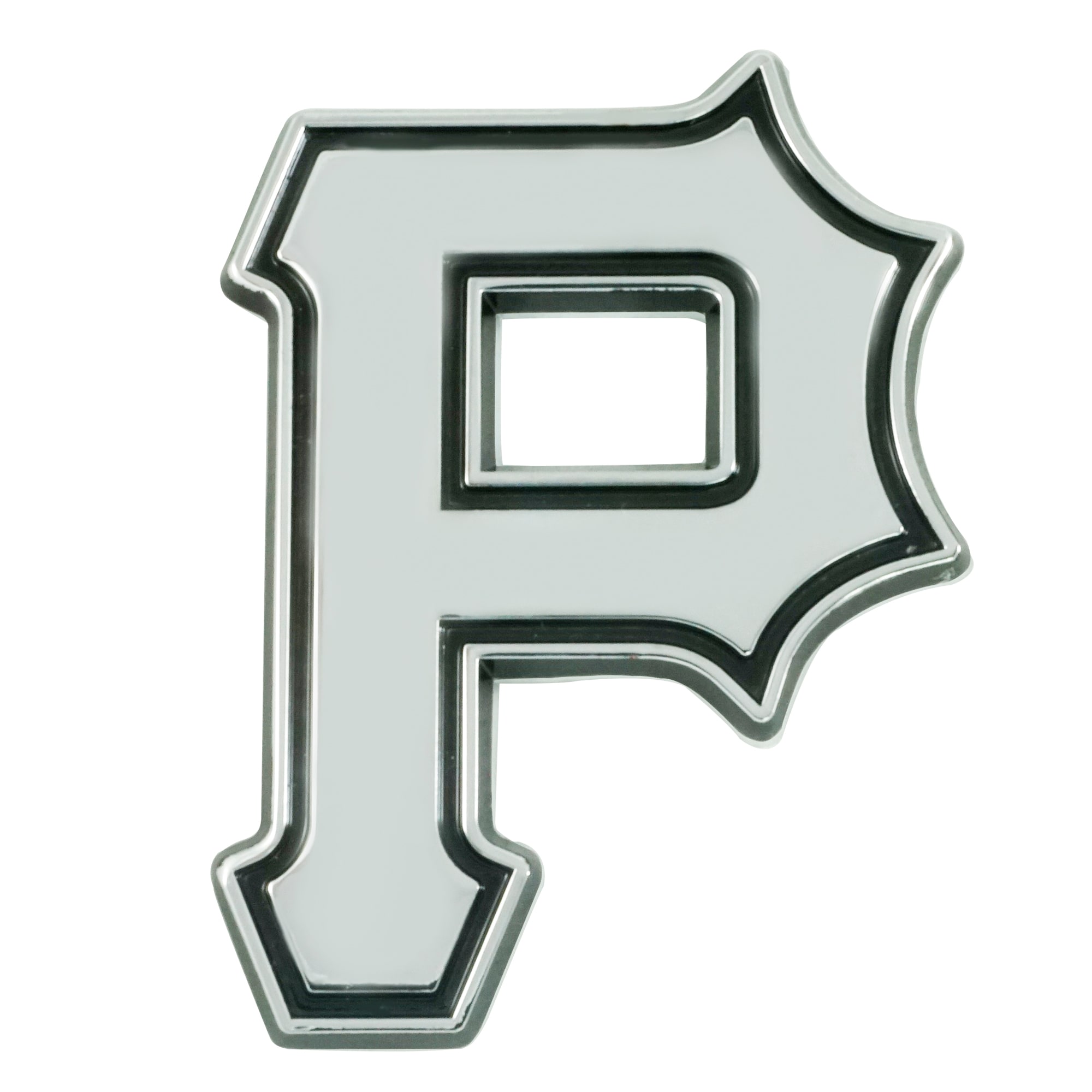 FANMATS Pittsburgh Pirates MLB Chrome Emblem Metal Emblem at