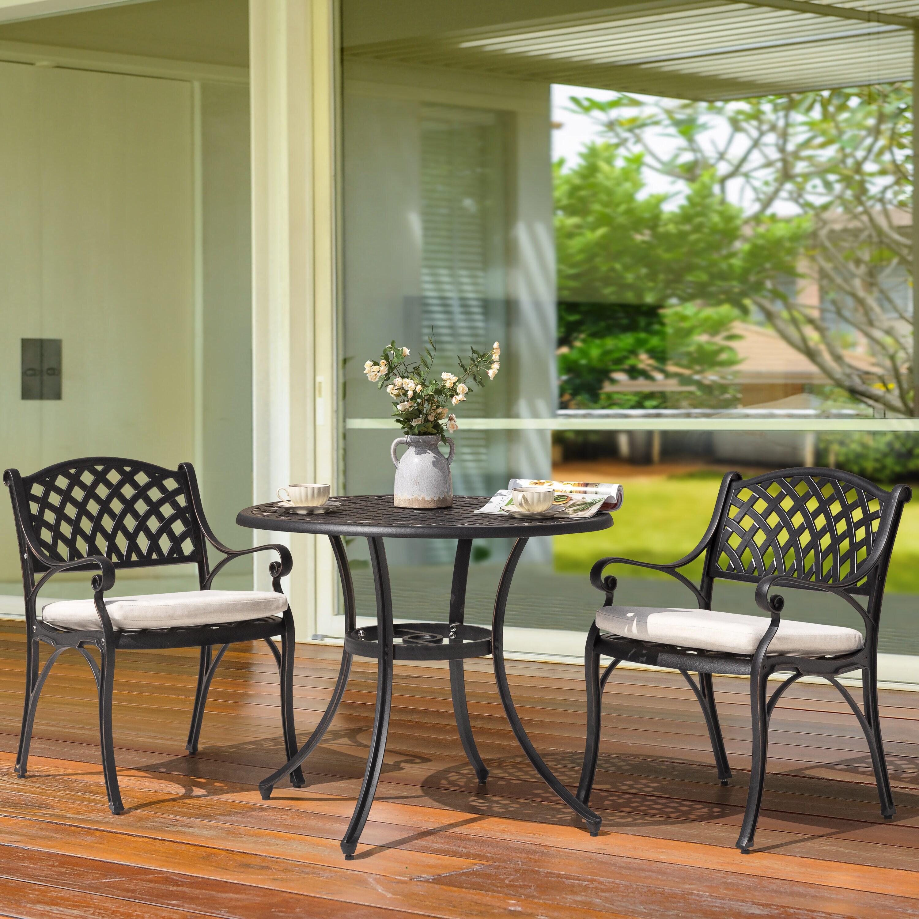 Nuu Garden SCD002-04A-0243 Patio-Dining-Sets - View #11