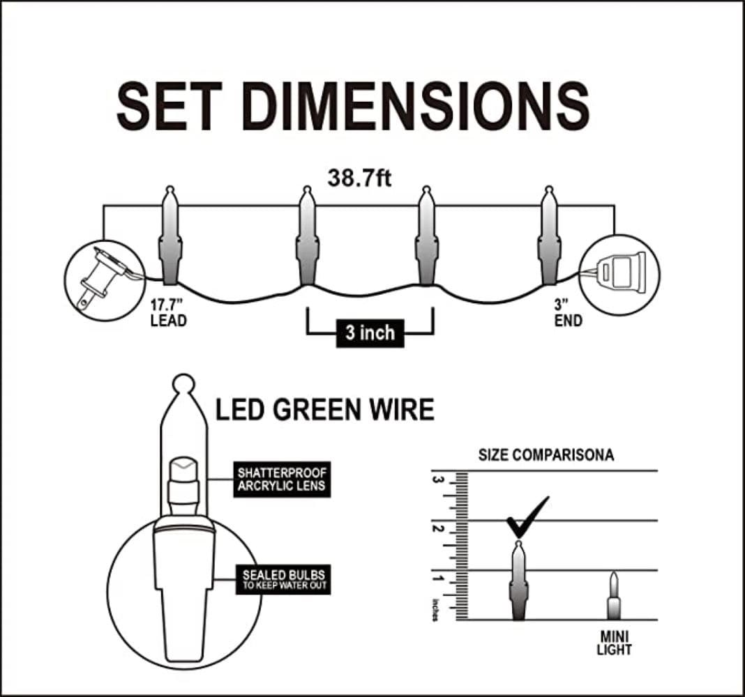 SYNCFUN 31088 Christmas-String-Lights - View #7