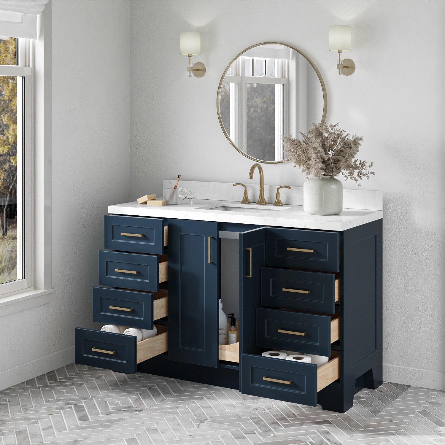 ARIEL Q054SCQRVOMNB Bath-Vanity-Combo - View #3
