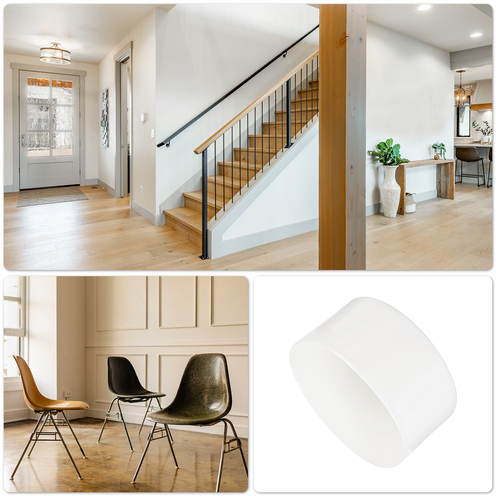 Unique Bargains S26010902UX3898 Deck-Post-Caps - View #5