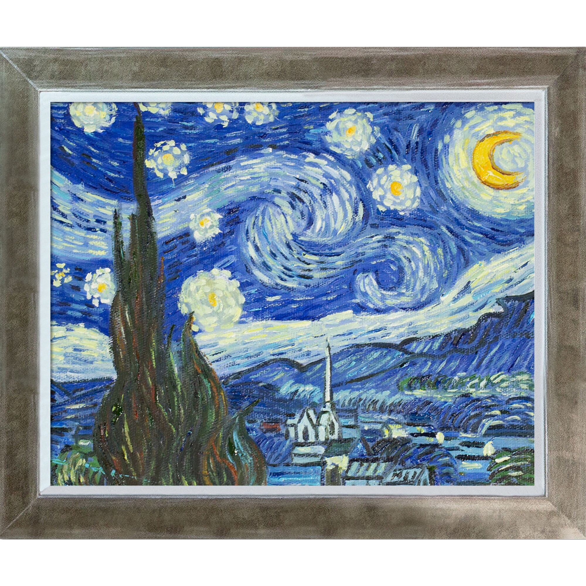 starry night picture frame