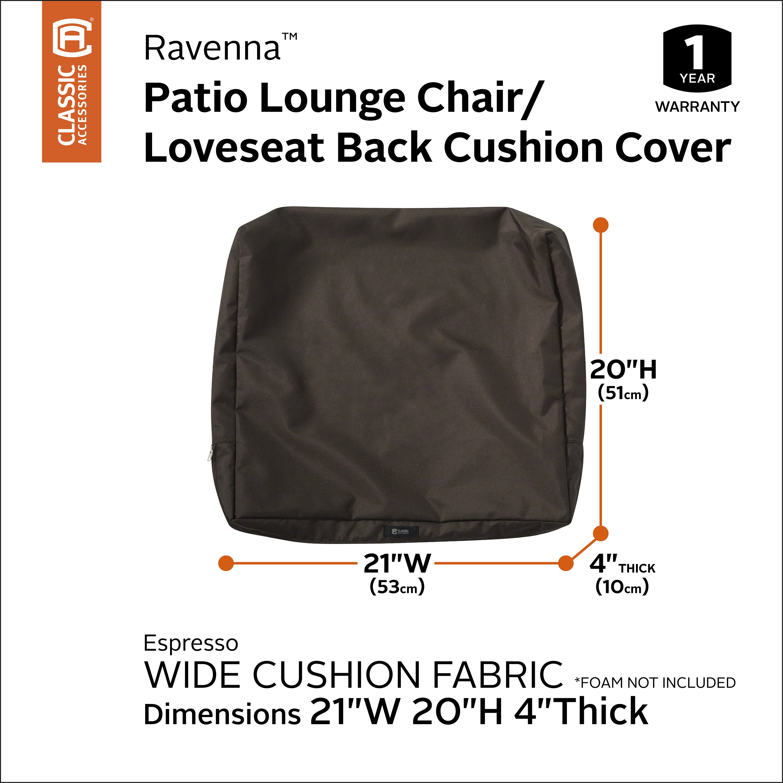 Classic Accessories 60-357-016601-RT Patio-Furniture-Cushions - View #3