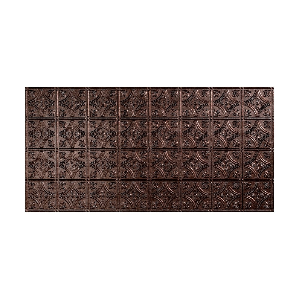Smoked Pewter 2ft x 4ft Decorative Vinyl Ceiling Panels (5 Pack)