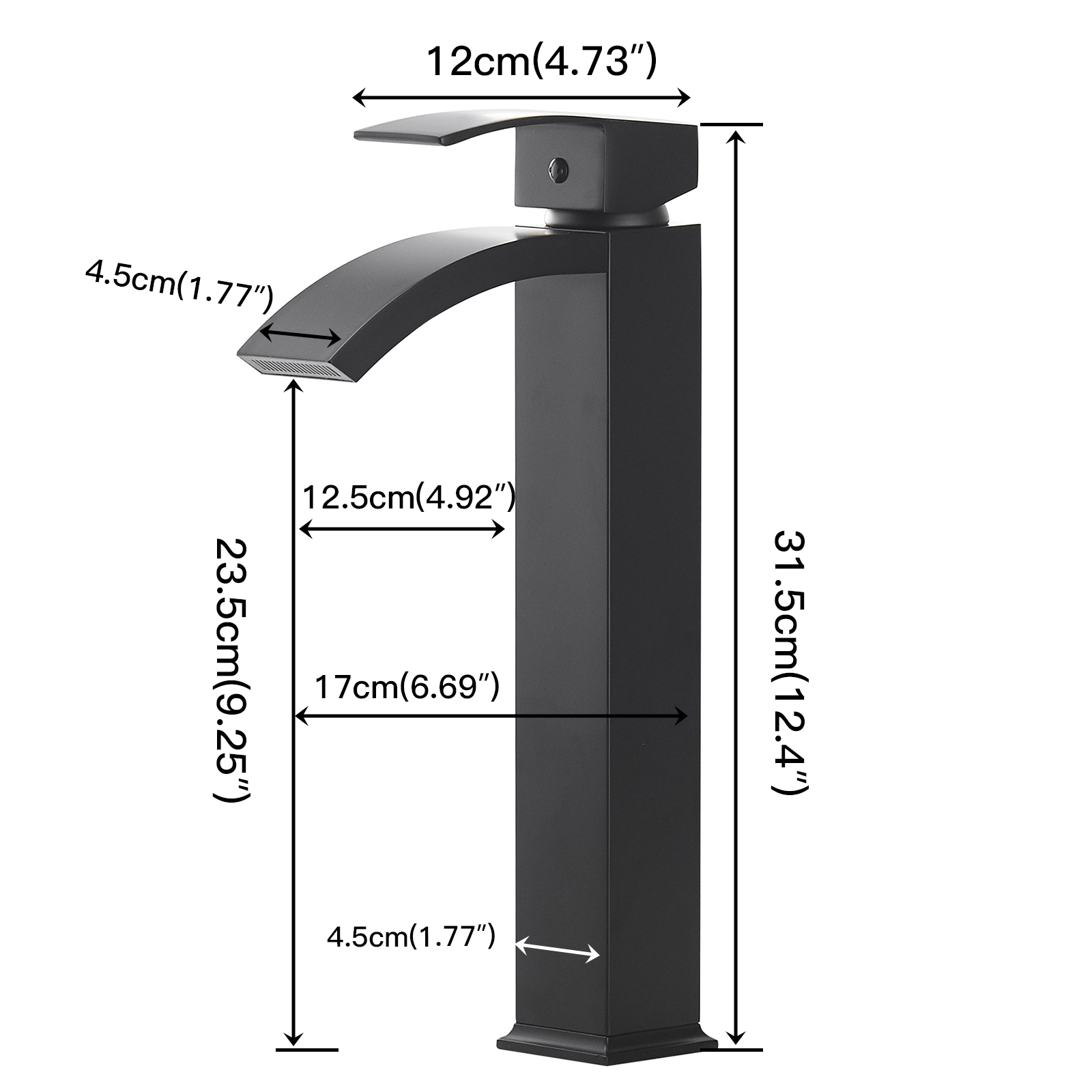 BWE A-96026H-BLACK Lavatory-Faucets - View #9