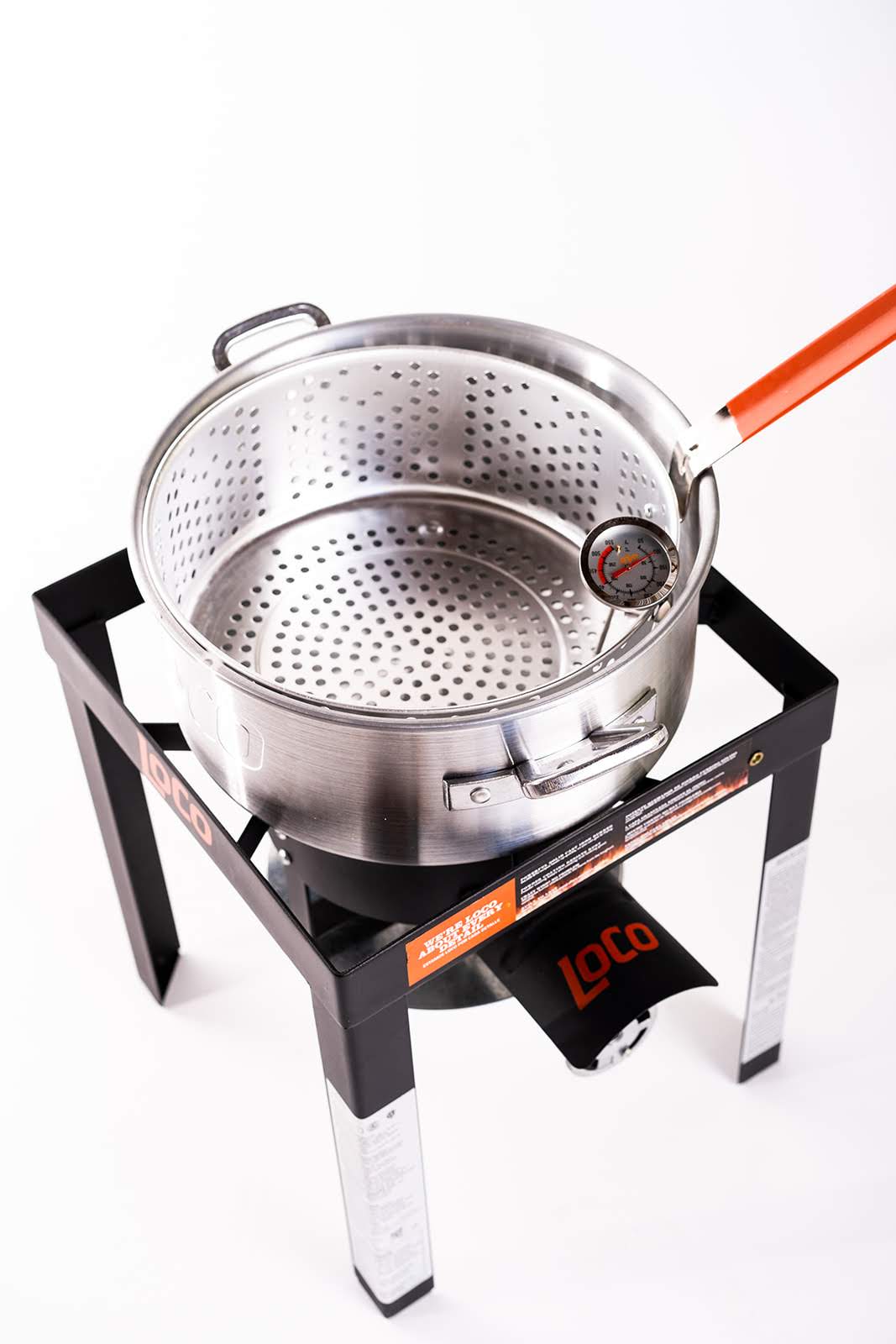 Expert Grill 10 Quart Aluminum Propane gas Fish Fryer 