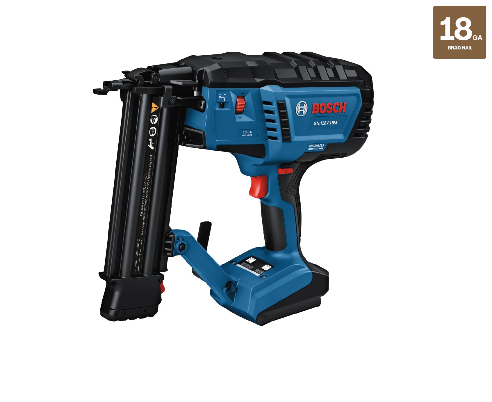 Bosch Cordless Nailer (Bare Tool Only) GNH18V-18MN Sansujyuku sansujyuku.com