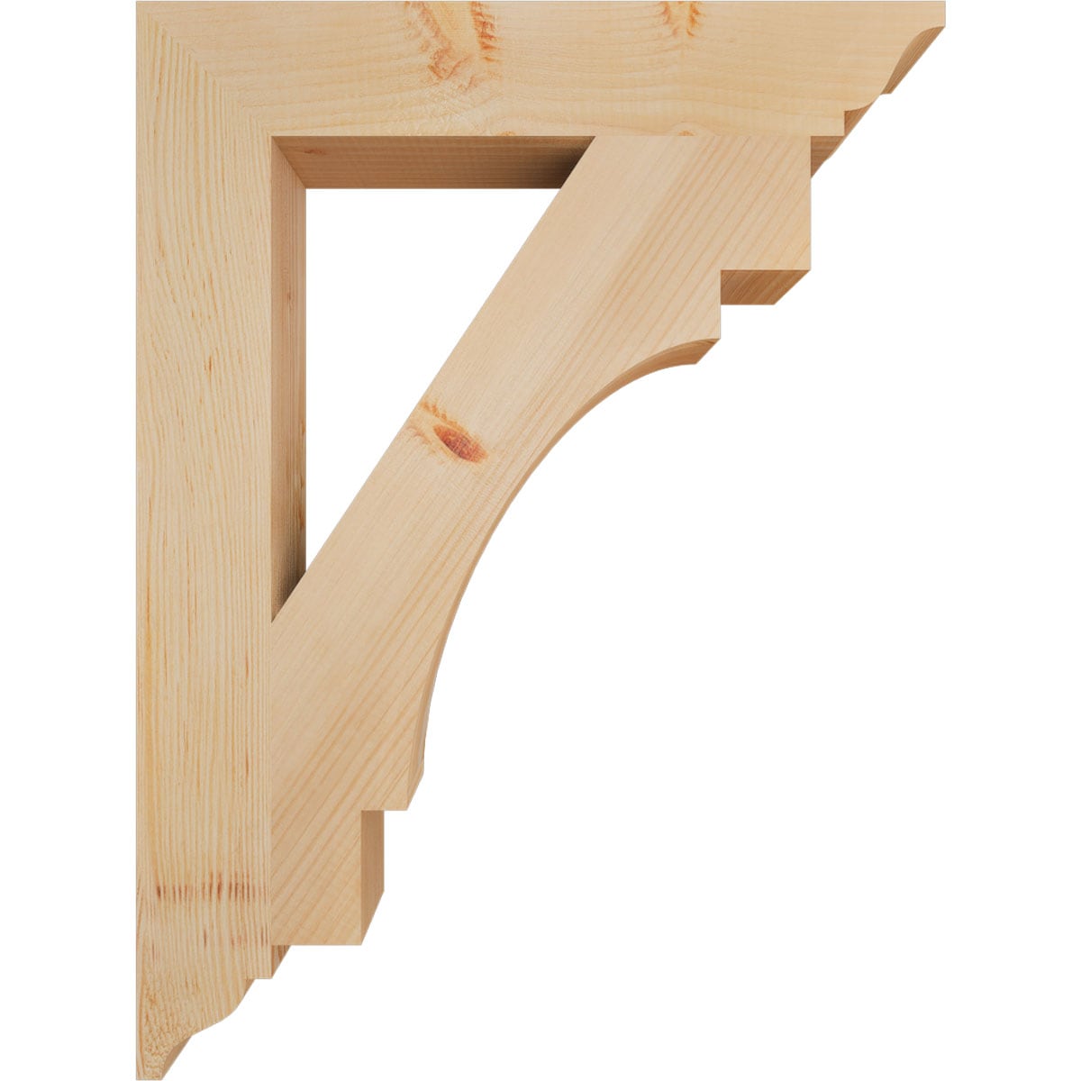 Ekena Millwork BKT04X24X32MRC01SDF Exterior-Brackets-Braces - View #3