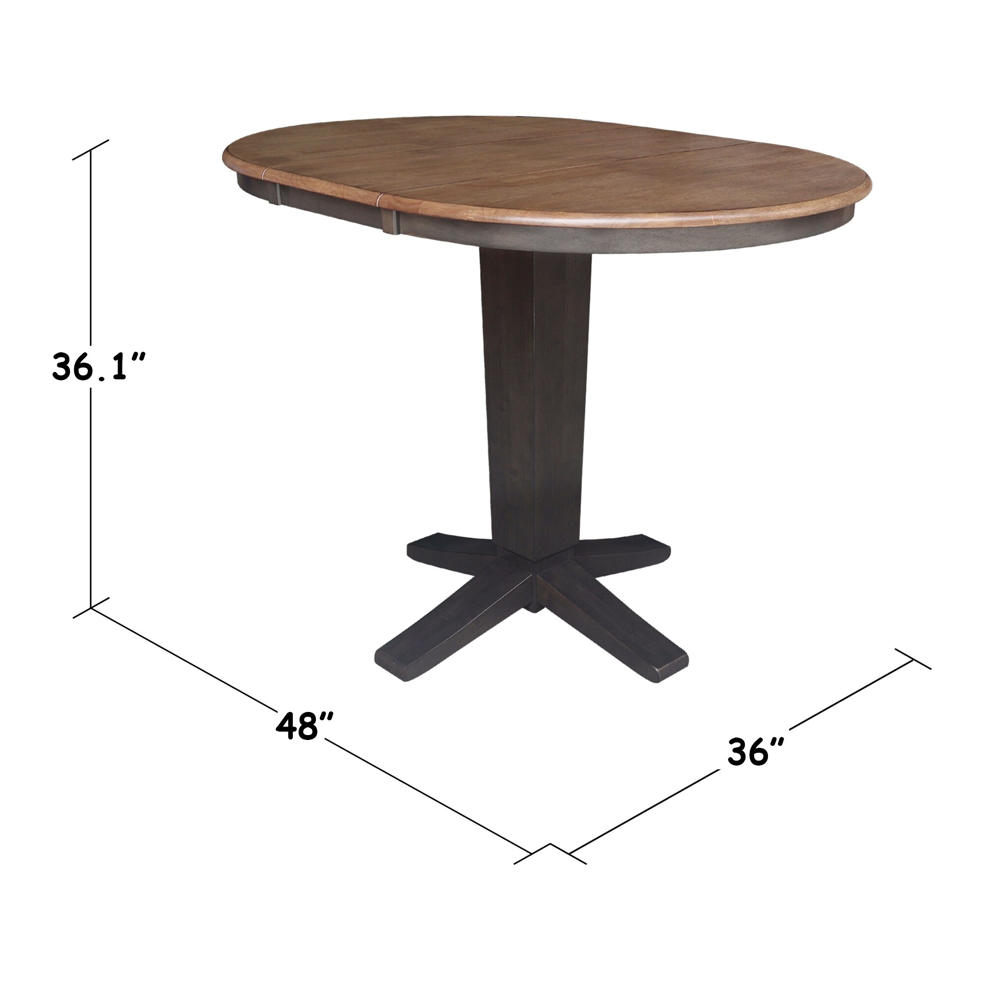 International Concepts K45-36RXT-23B-36 Dining-Tables - View #5