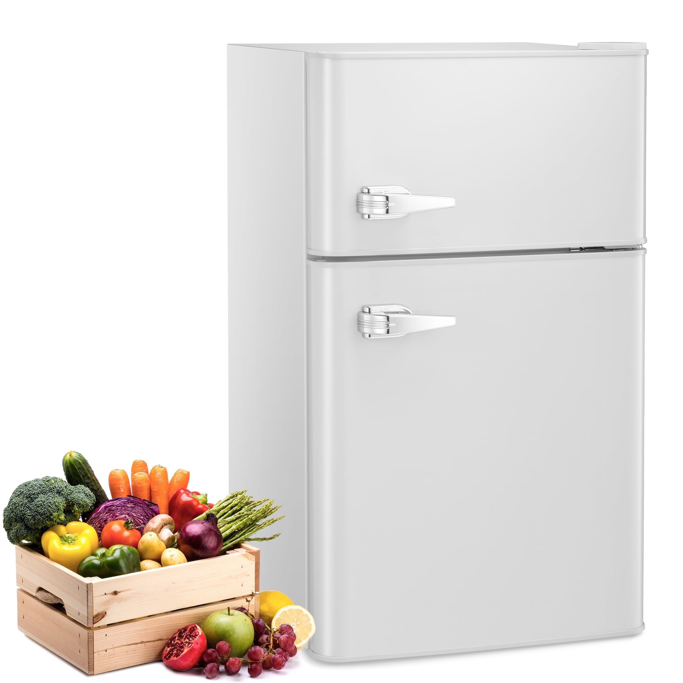 BR-128WS Mini Fridge with Shelves 120-Can Capacity