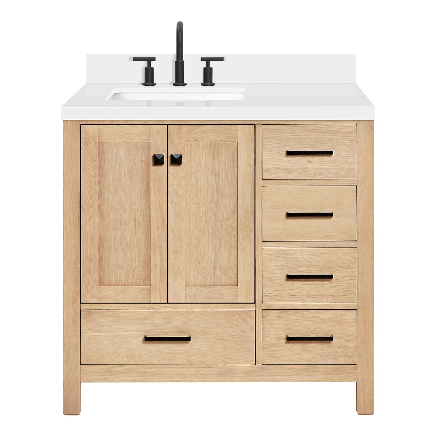 ARIEL A037SLWQRVOWOA Bath-Vanity-Combo - View #2