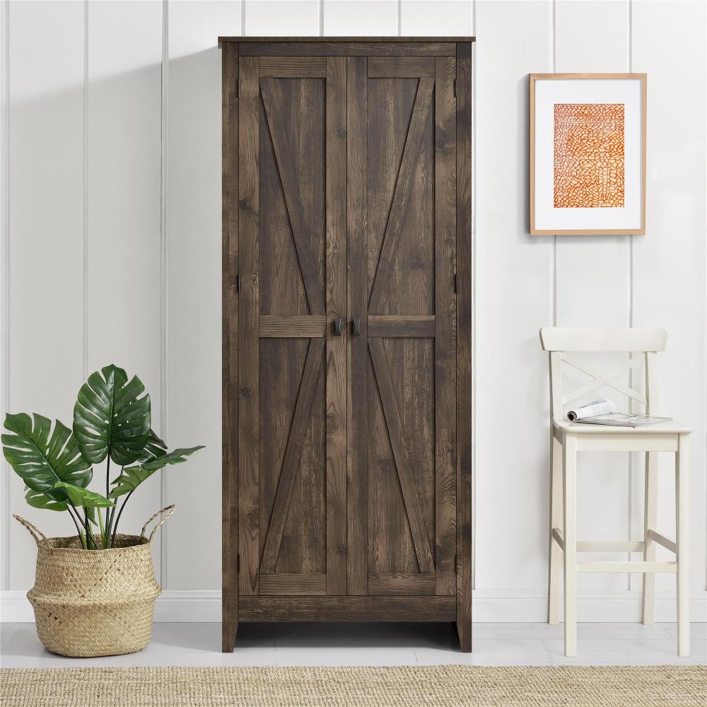 Ameriwood Home Winthrop Rustic Reclaimed Wood Pantry DE03555 at Lowes.com