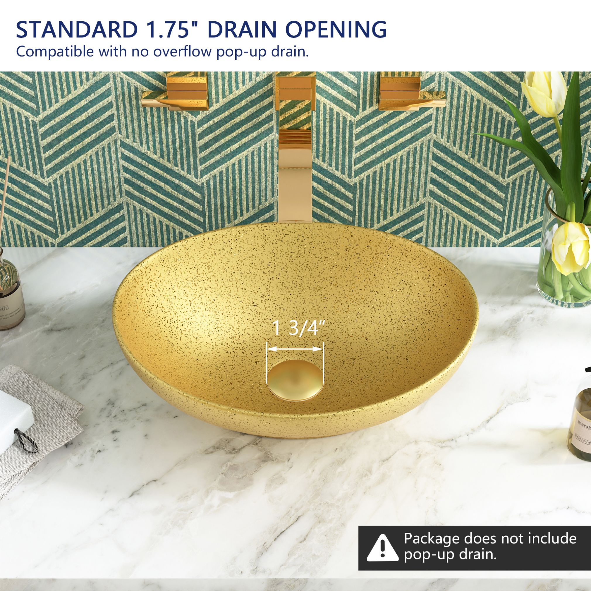 DeerValley DV-1V0090 Bath-Sink - View #4