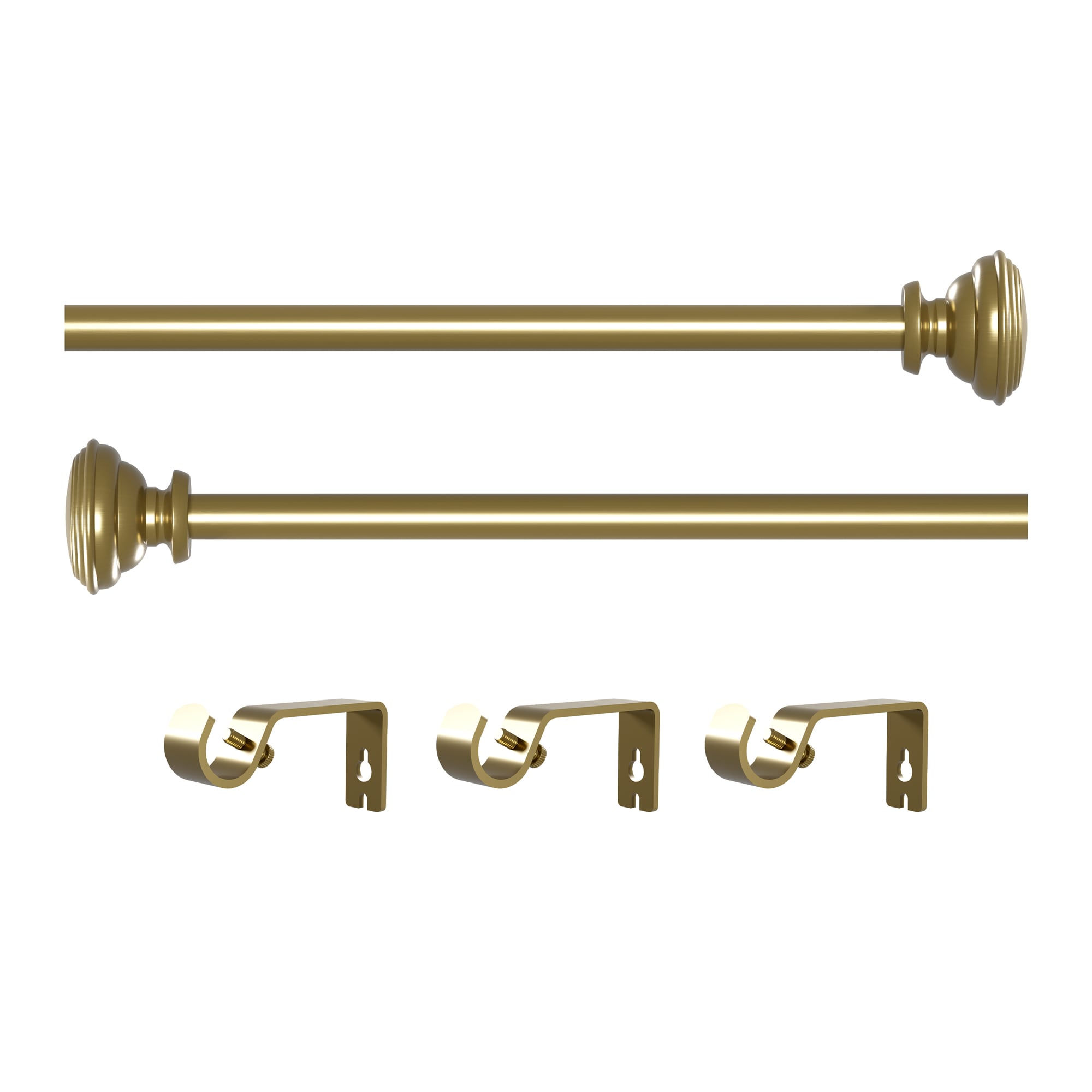 Style Selections FSI 1474Y BGLD Curtain-Rods - View #4