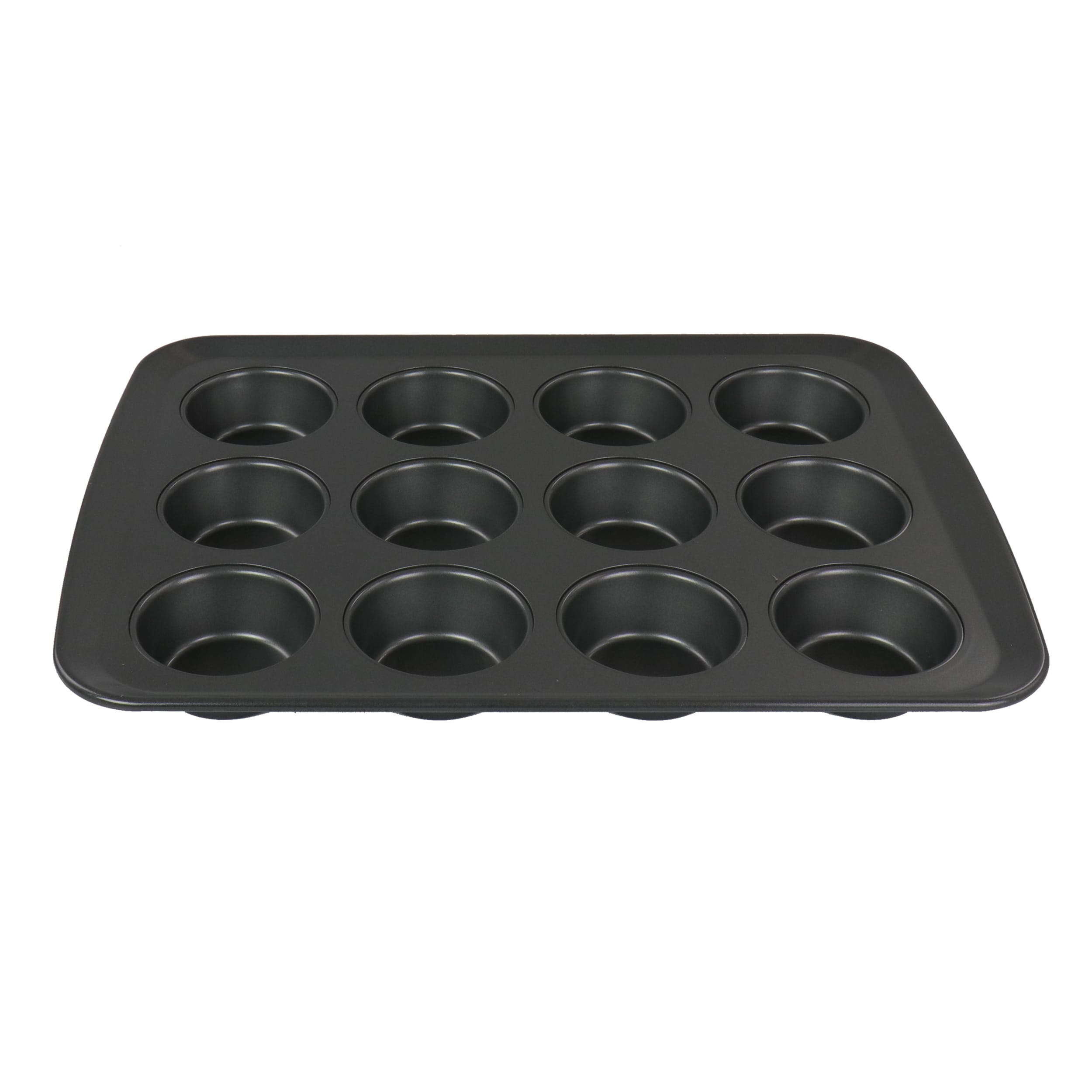 Martha Stewart 12-Cup Nonstick Carbon Steel Muffin Pan 