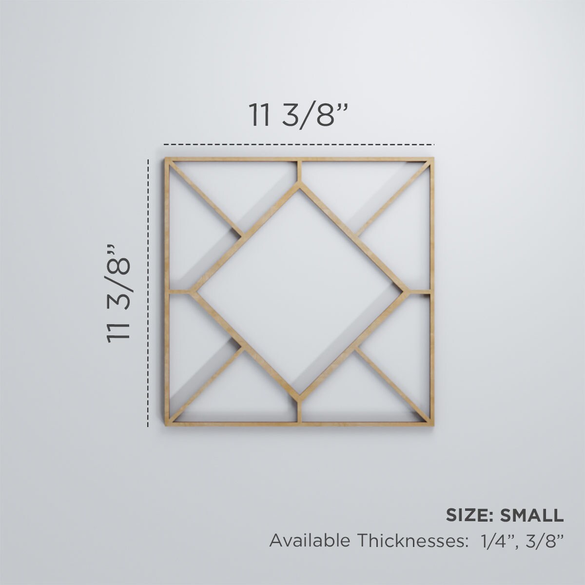 Ekena Millwork WALW12X12X0250HSNBI Wall-Panels - View #3