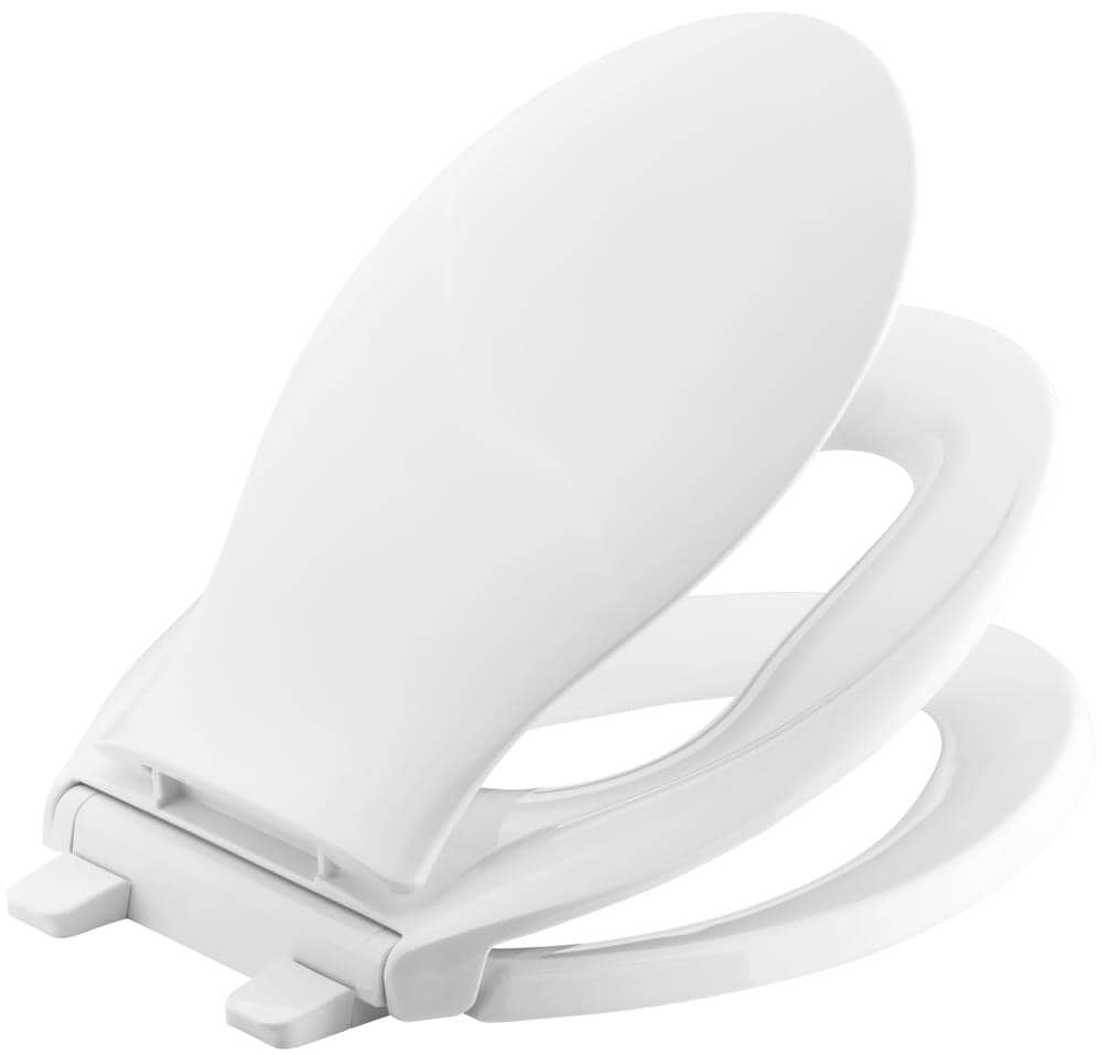 Bemis Radiance Heated Elongated Closed Front Toilet Seat in White