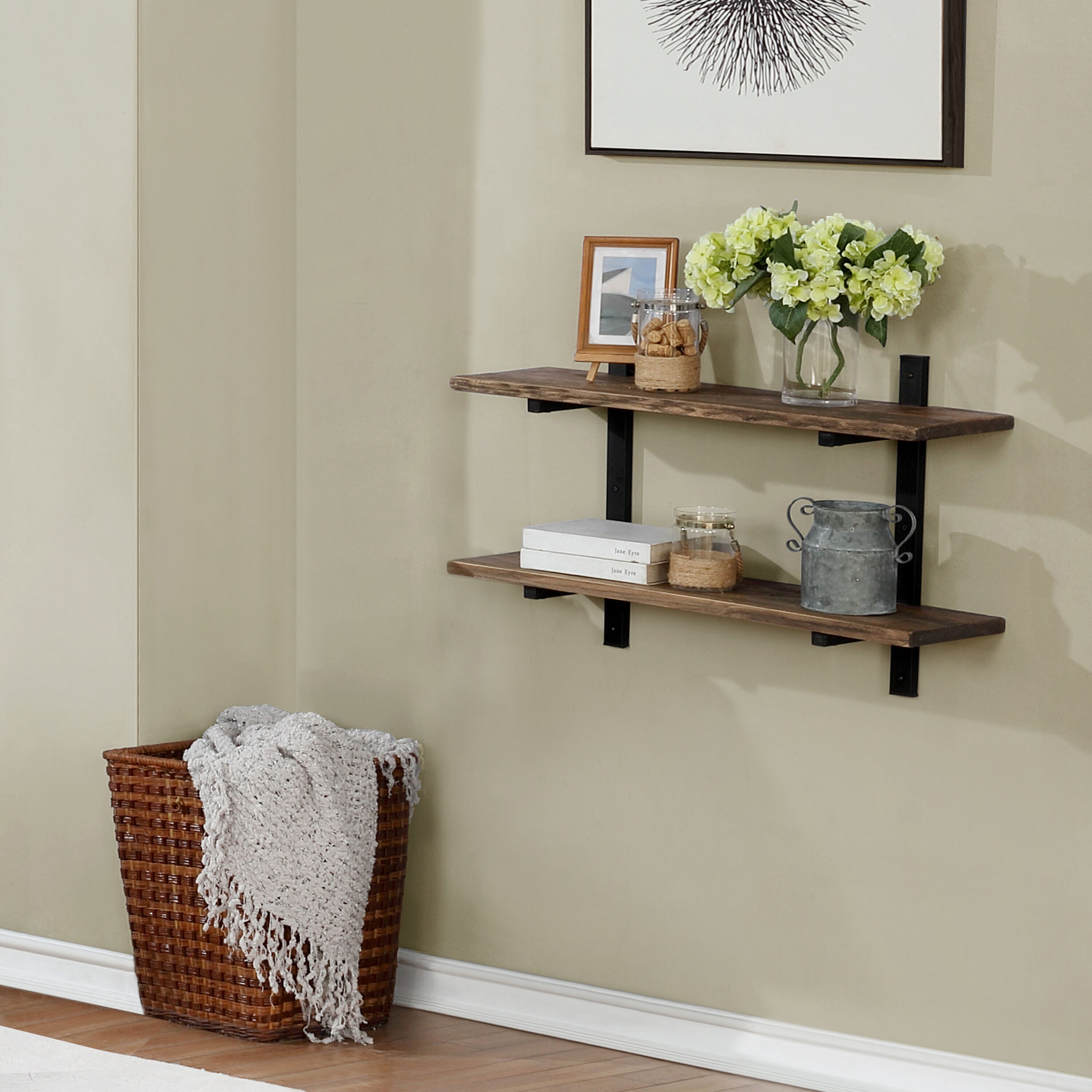 Alaterre Furniture AMBA5720 Wall-Mounted-Shelving - View #5