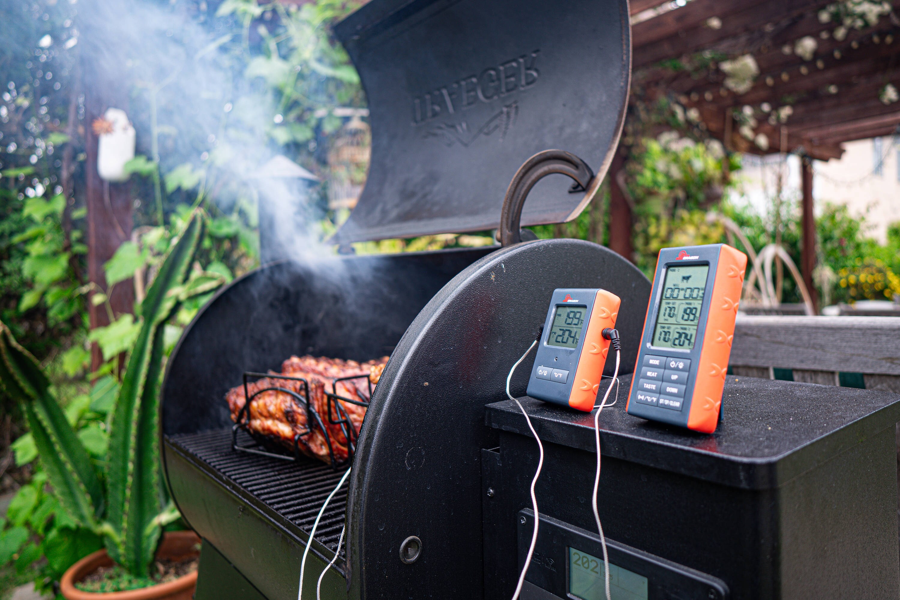 Maverick Long Range Wireless Dual Probe BBQ Smoker Meat