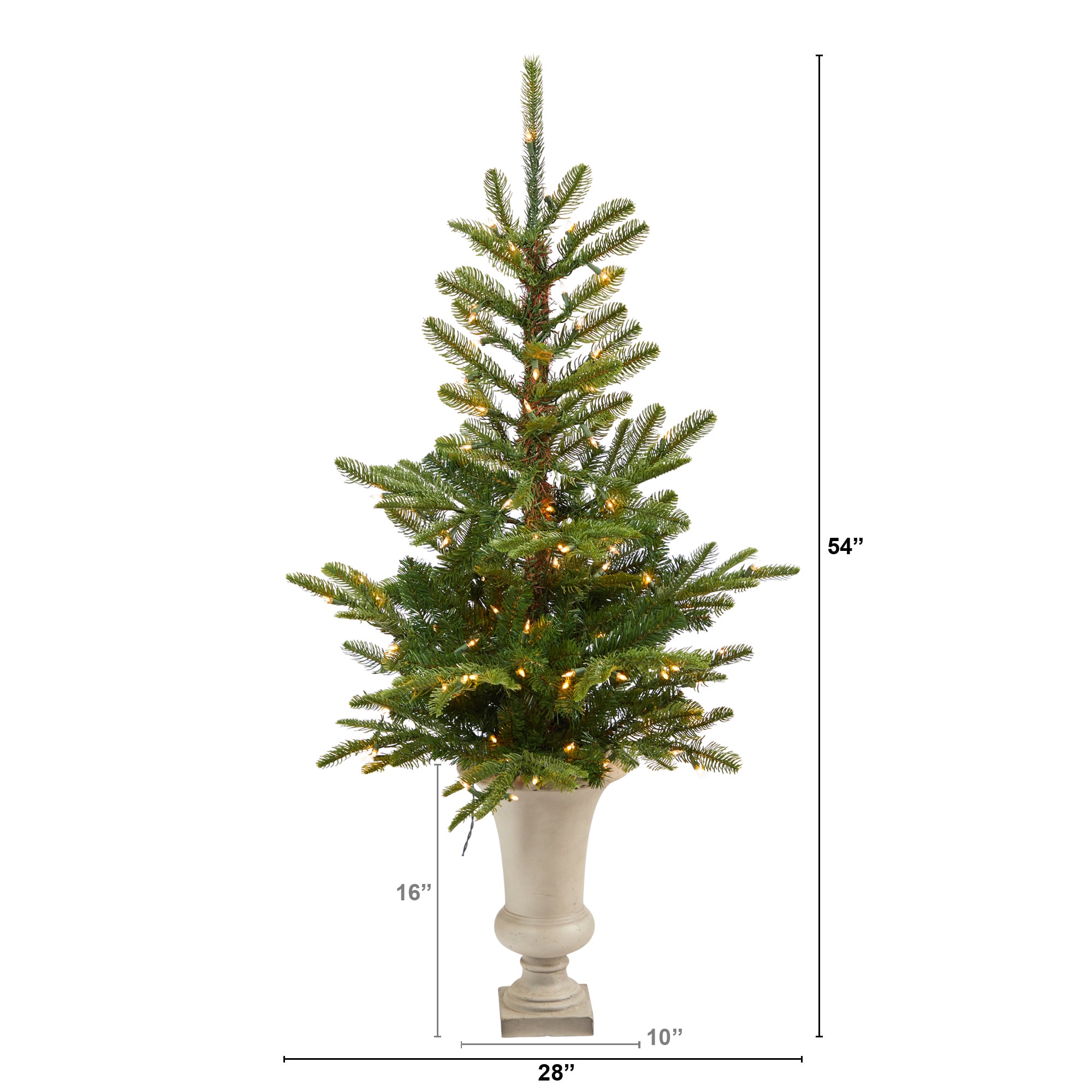 Nearly Natural T2298 Artificial-Christmas-Trees - View #3