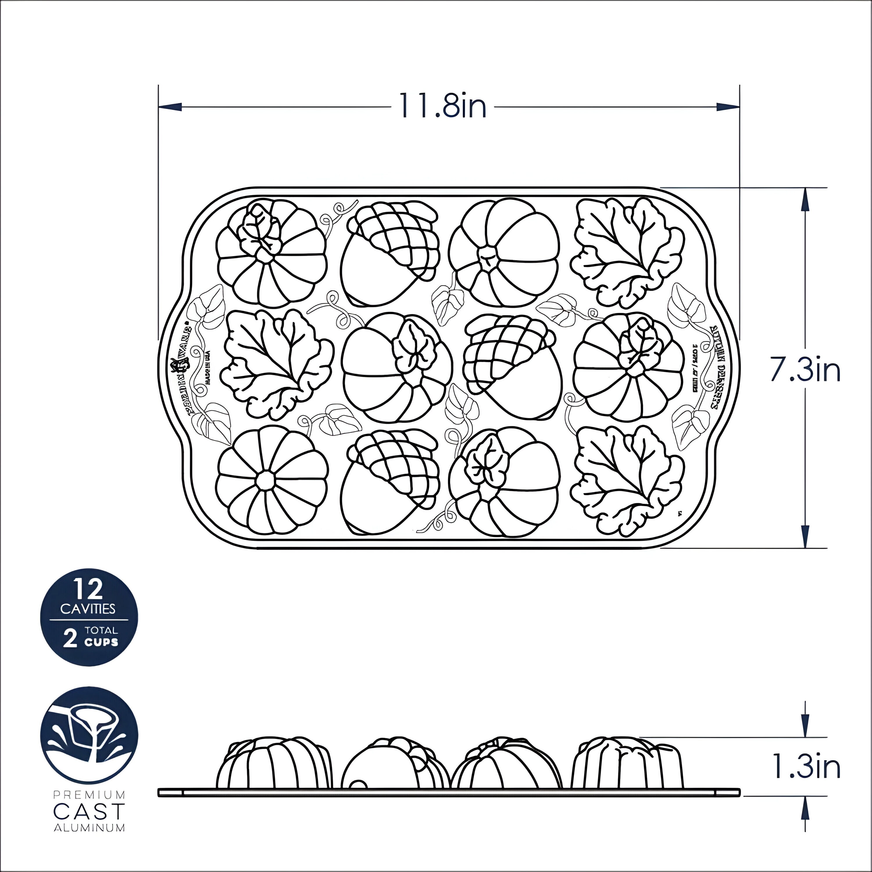 Nordic Ware 011172920485 bakeware - View #3