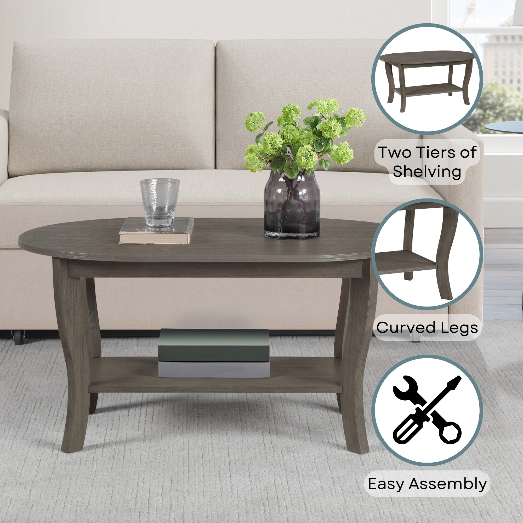 Convenience Concepts R6-462 Coffee-Tables - View #3