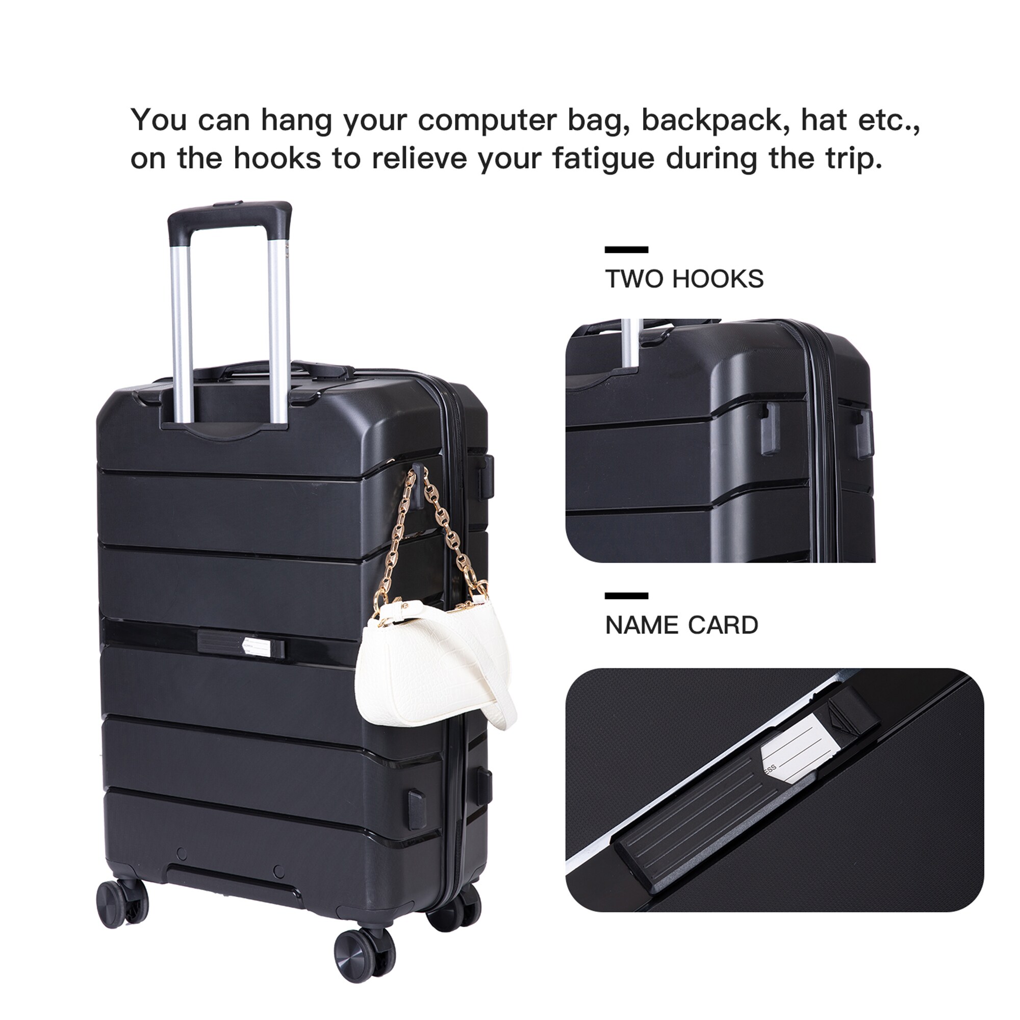 SINOFURN SYD9400008BK Luggage-And-Luggage-Sets - View #5