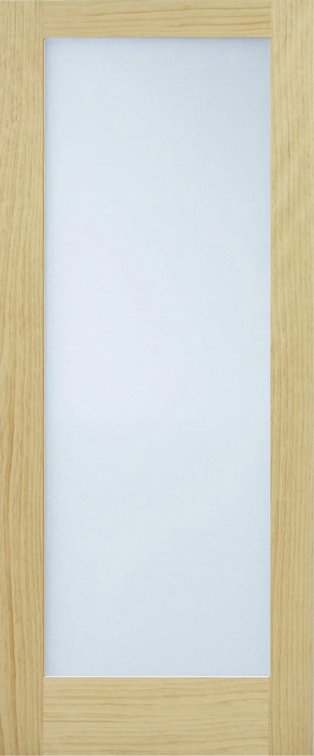 RELIABILT Customizable Wood Slab Door with Lockset Bore