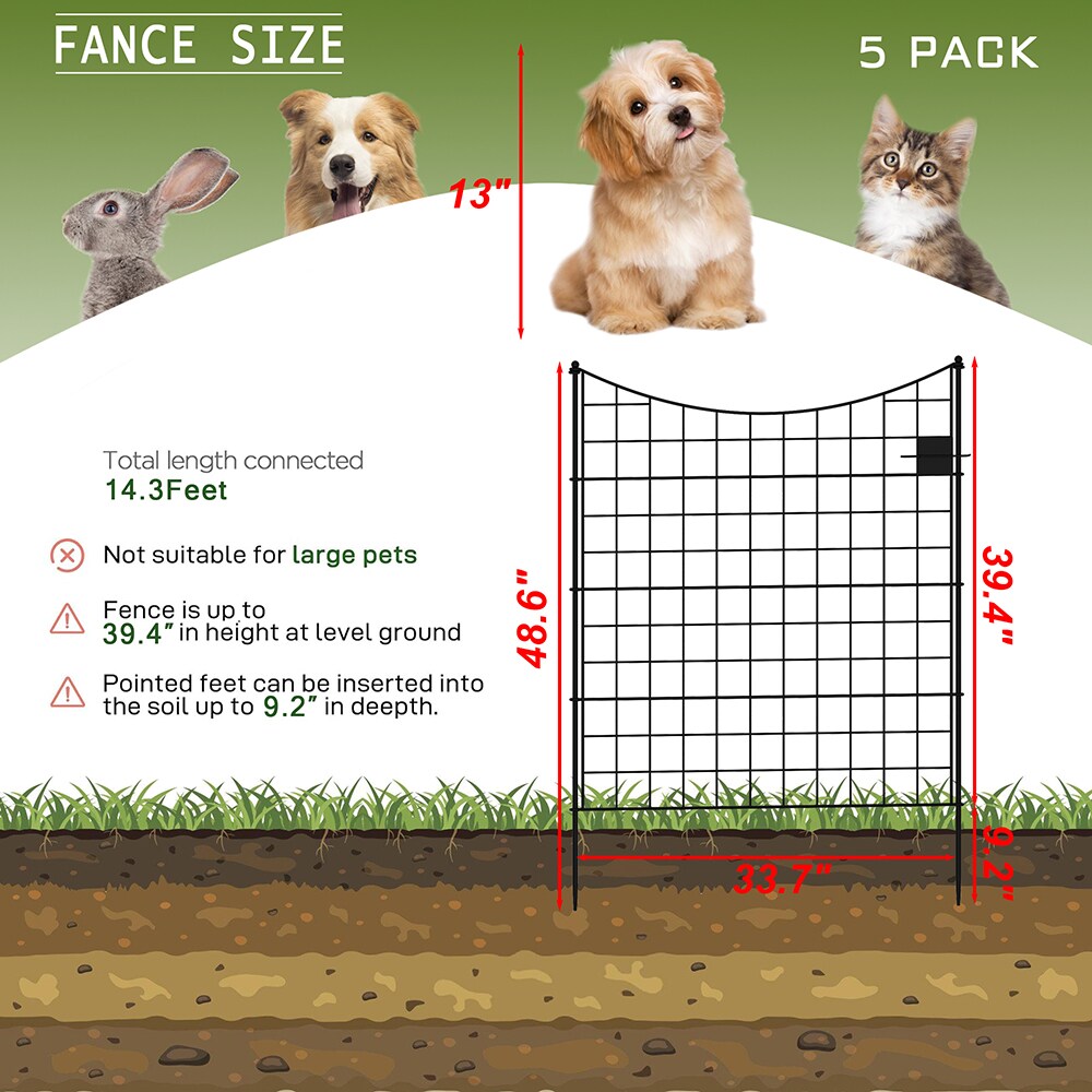 Homsee C-KF170287-03 Garden-Utility-Fencing - View #15