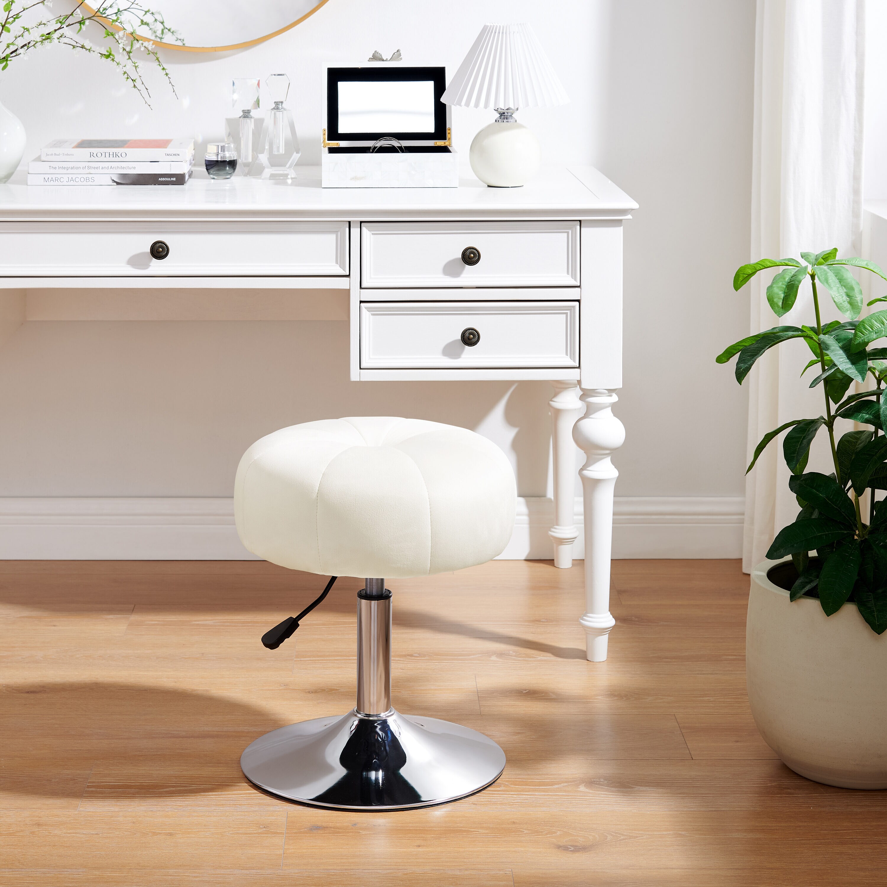 Art Leon OT013-1-OW Vanity-Stools - View #5