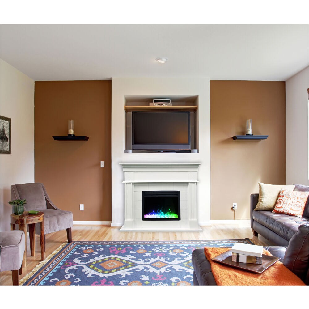 Cambridge CAM4815-1WHTCRS Electric-Fireplaces - View #6