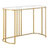 Hailey Home Beatrice 44-in Gold Modern/Contemporary Writing Desk Lowes.com