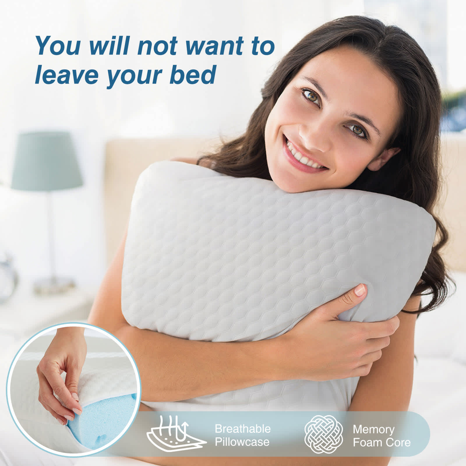 Bestier USLOW-HJ758372 Orthopedic-Pillows-Cushions - View #5
