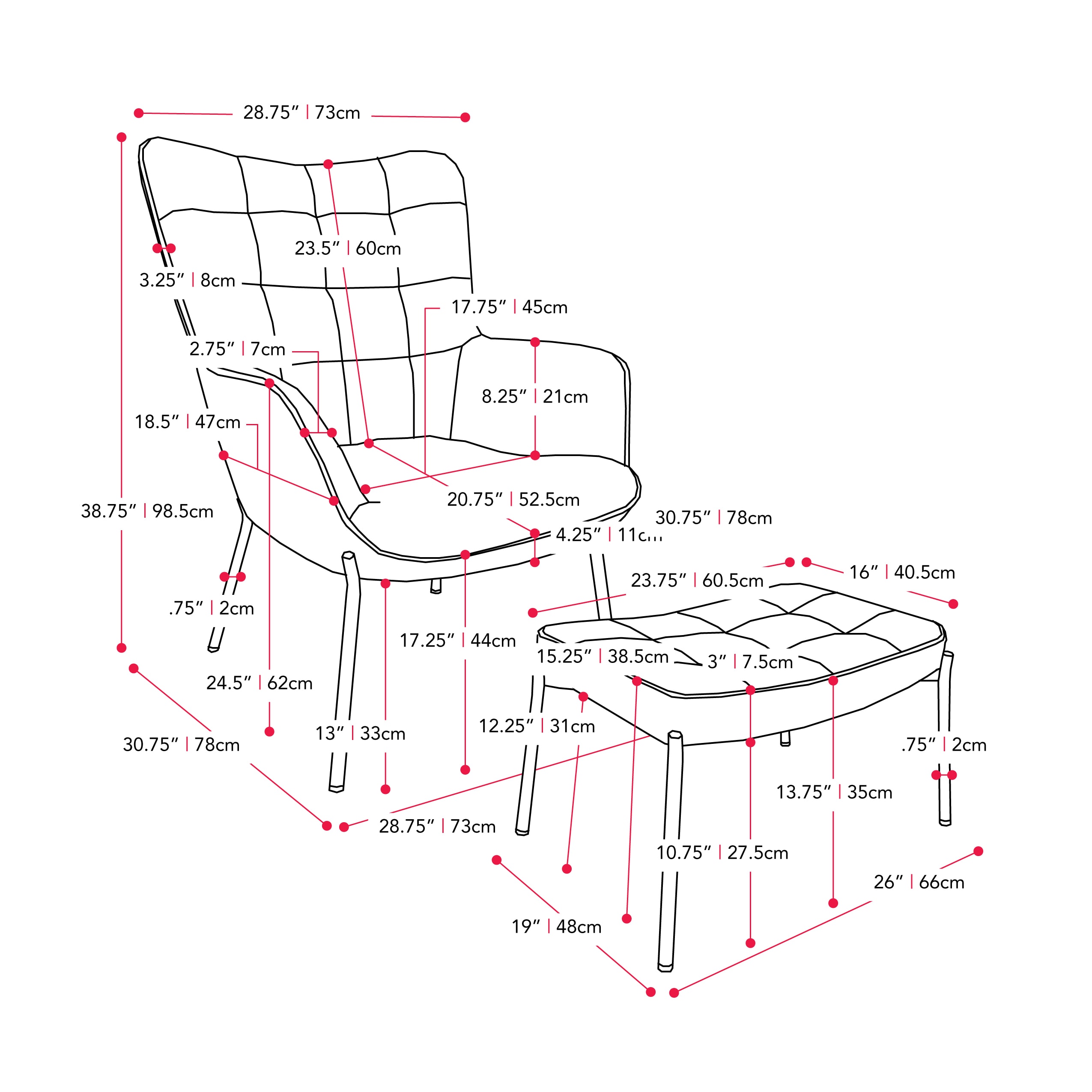 CorLiving LYA-222-C chairs - View #6