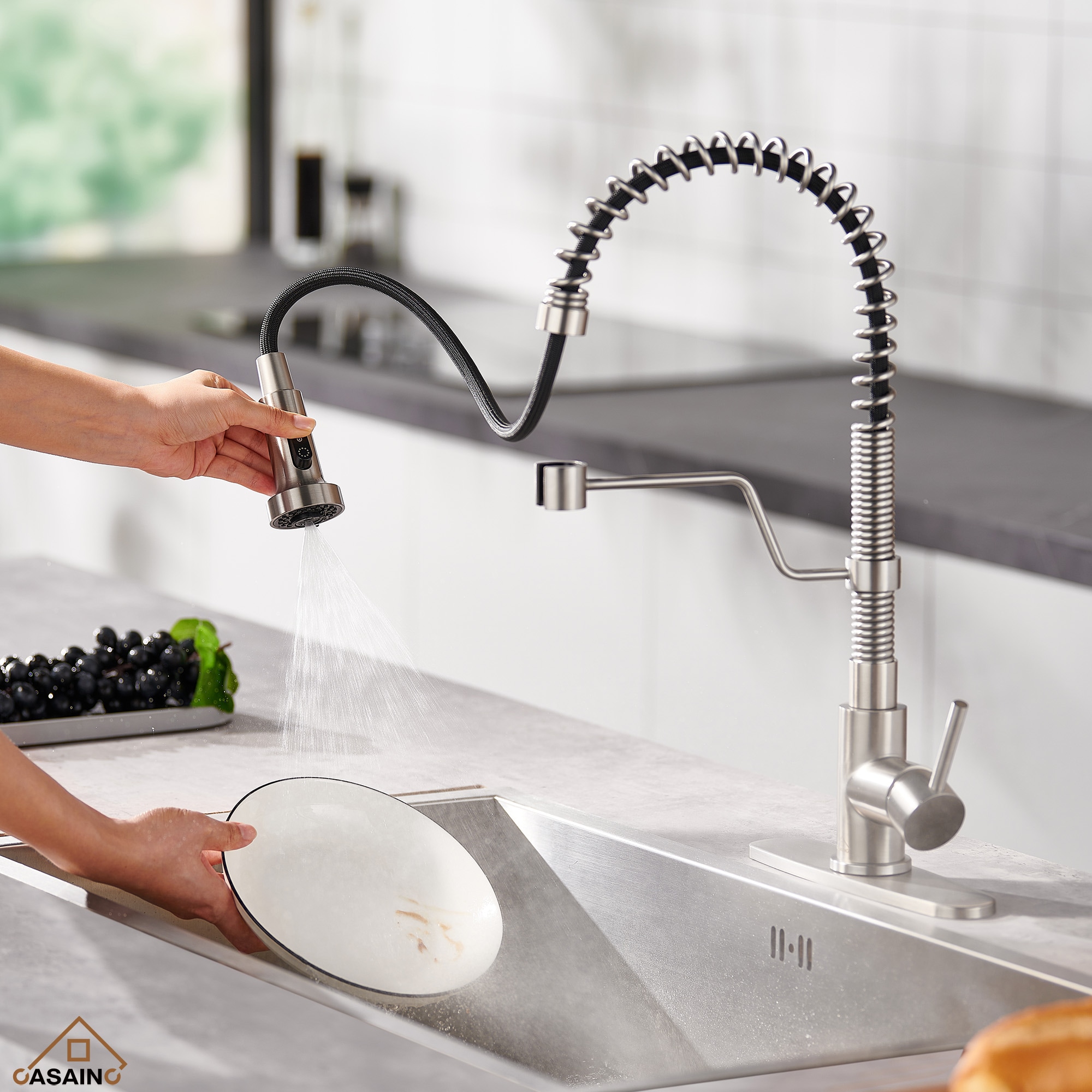 CASAINC KCLT0024-BN Kitchen-Faucets - View #6