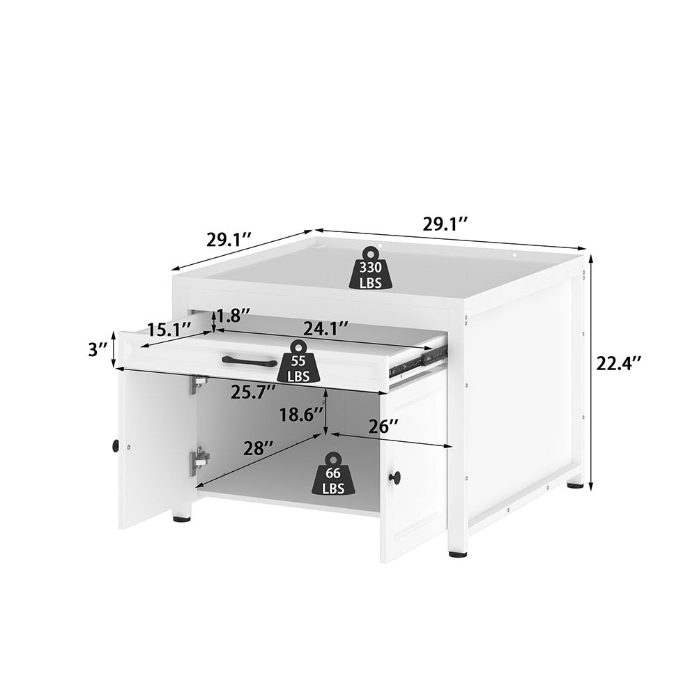 Homsee C-KF590009-01 Drawer-Cabinet-Banks - View #19