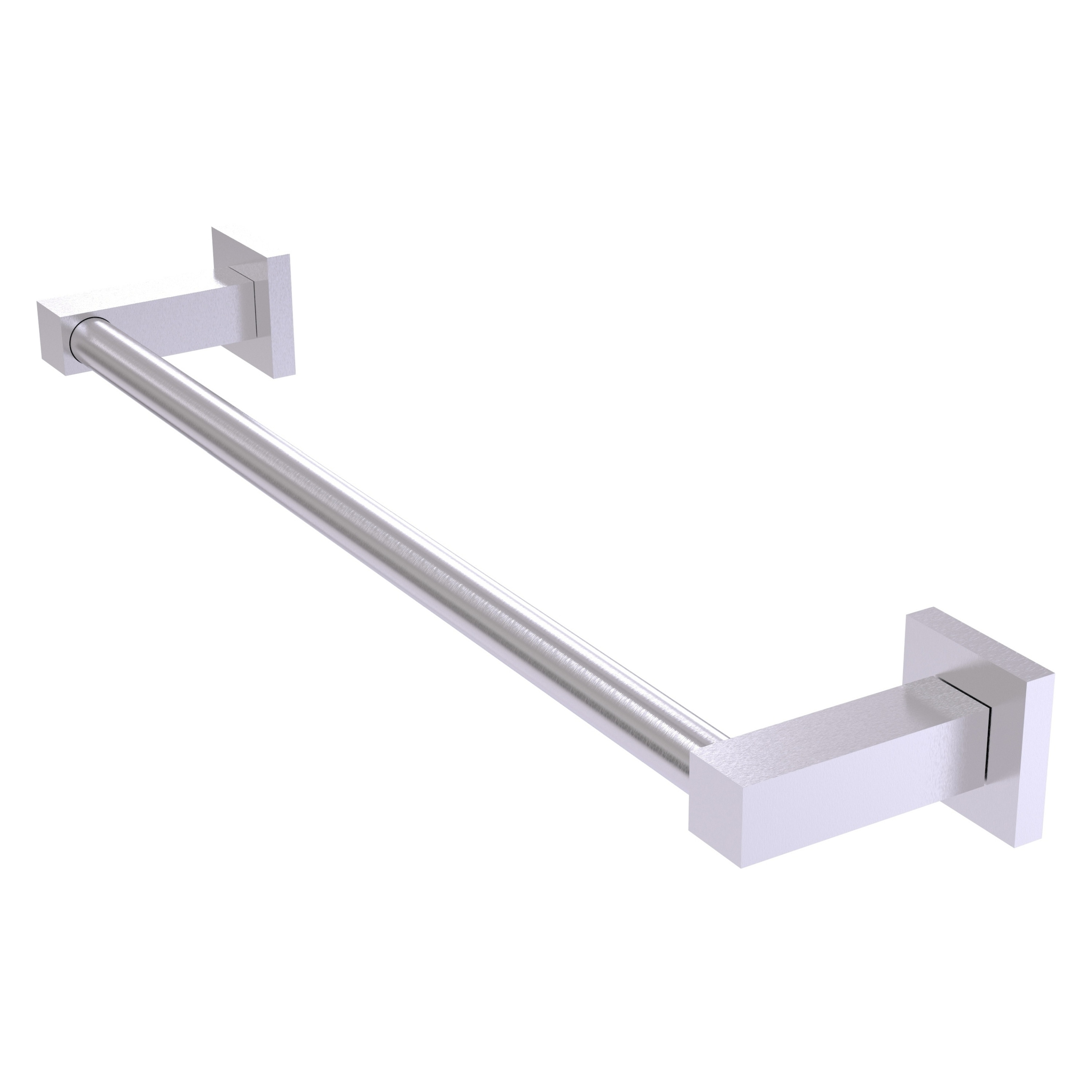 Allied Brass MT-41-30-SCH Montero 30-in Satin Chrome Wall mount Single Towel Bar