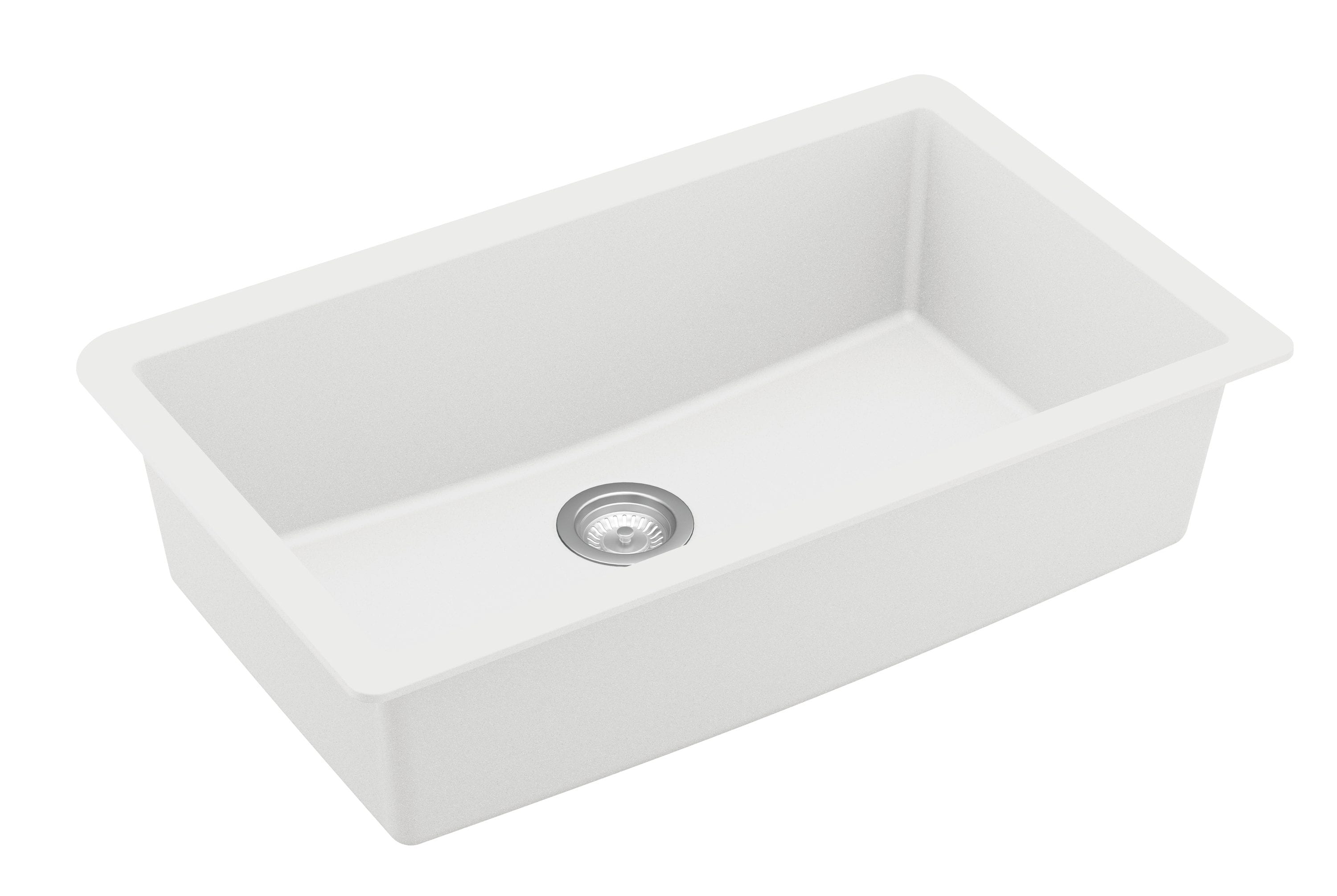 Karran QU-812-WH-PK1 Kitchen-Sinks - View #4
