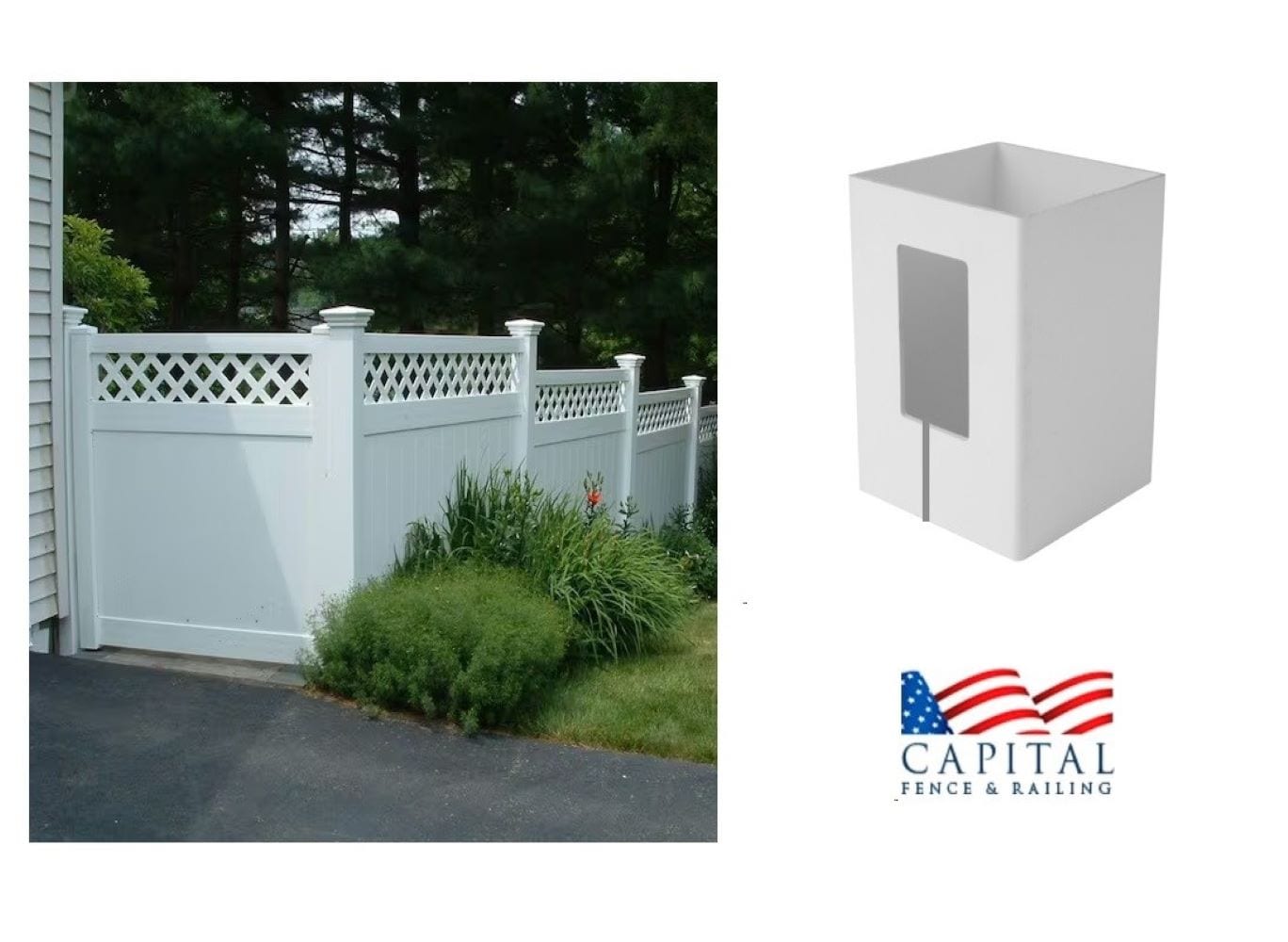 Capital Railing VFPLEP59W Vinyl-Fence-Panels - View #4