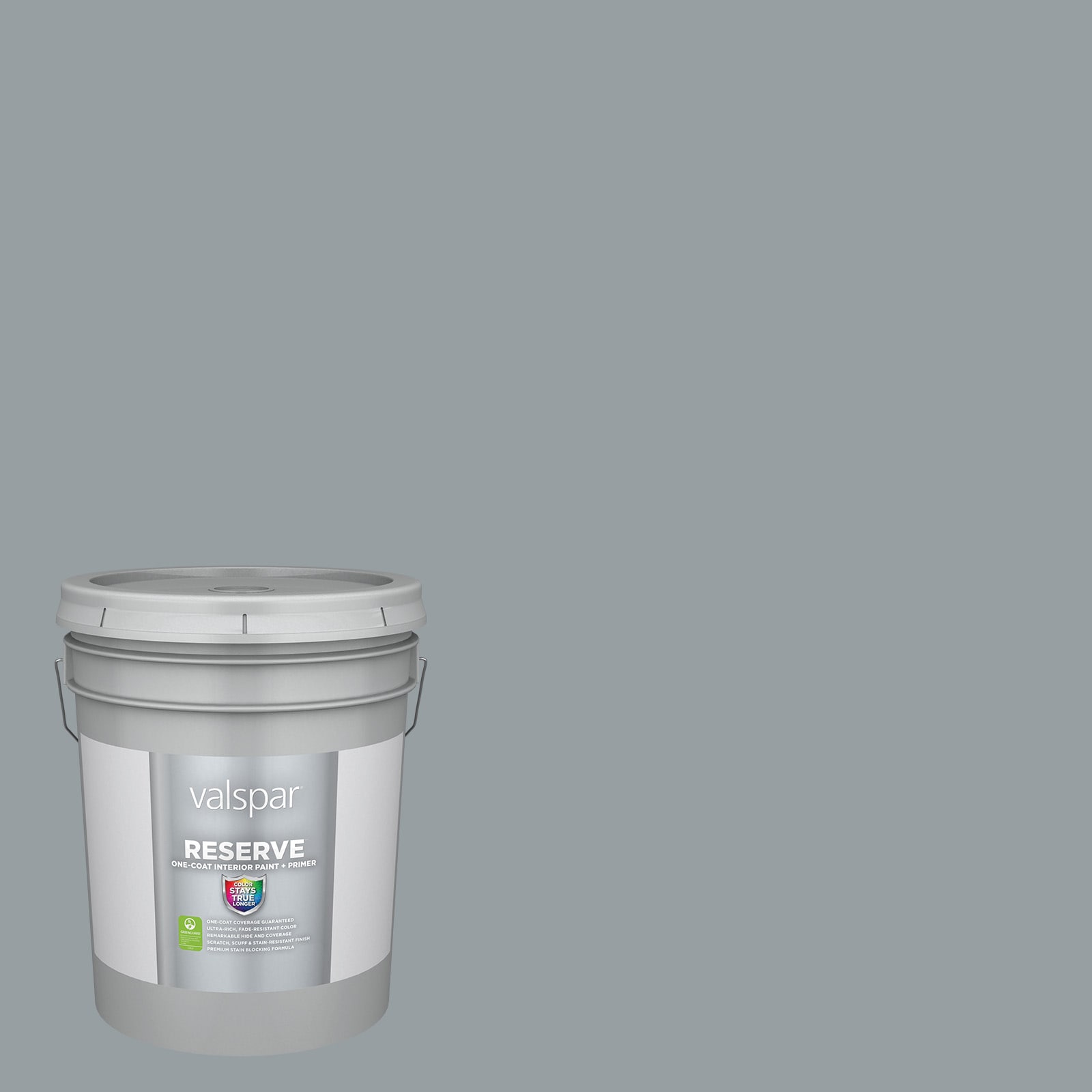 Valspar 4007-1C-2916585 Reserve Eggshell Winter Flannel 4007-1C Latex Interior Paint Paint + Primer ( 5-gallon )