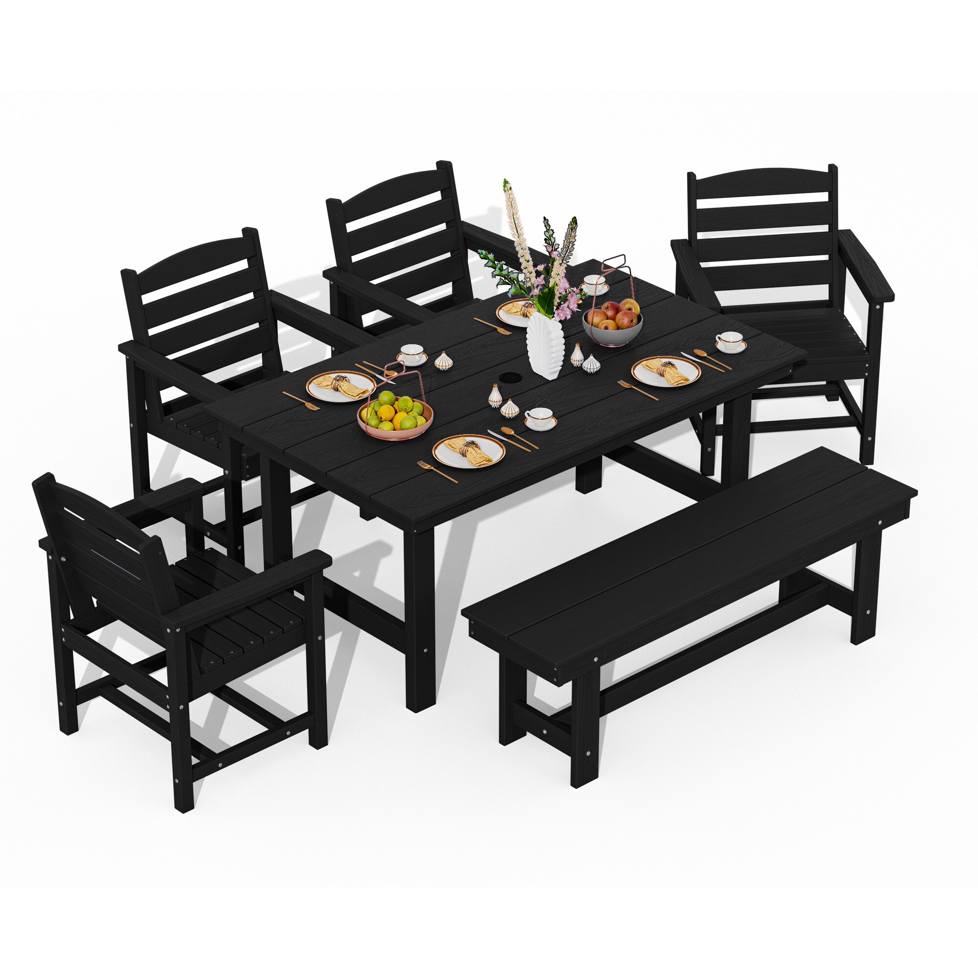 JEAREY PEJYCZY06-BK Patio-Dining-Sets - View #3
