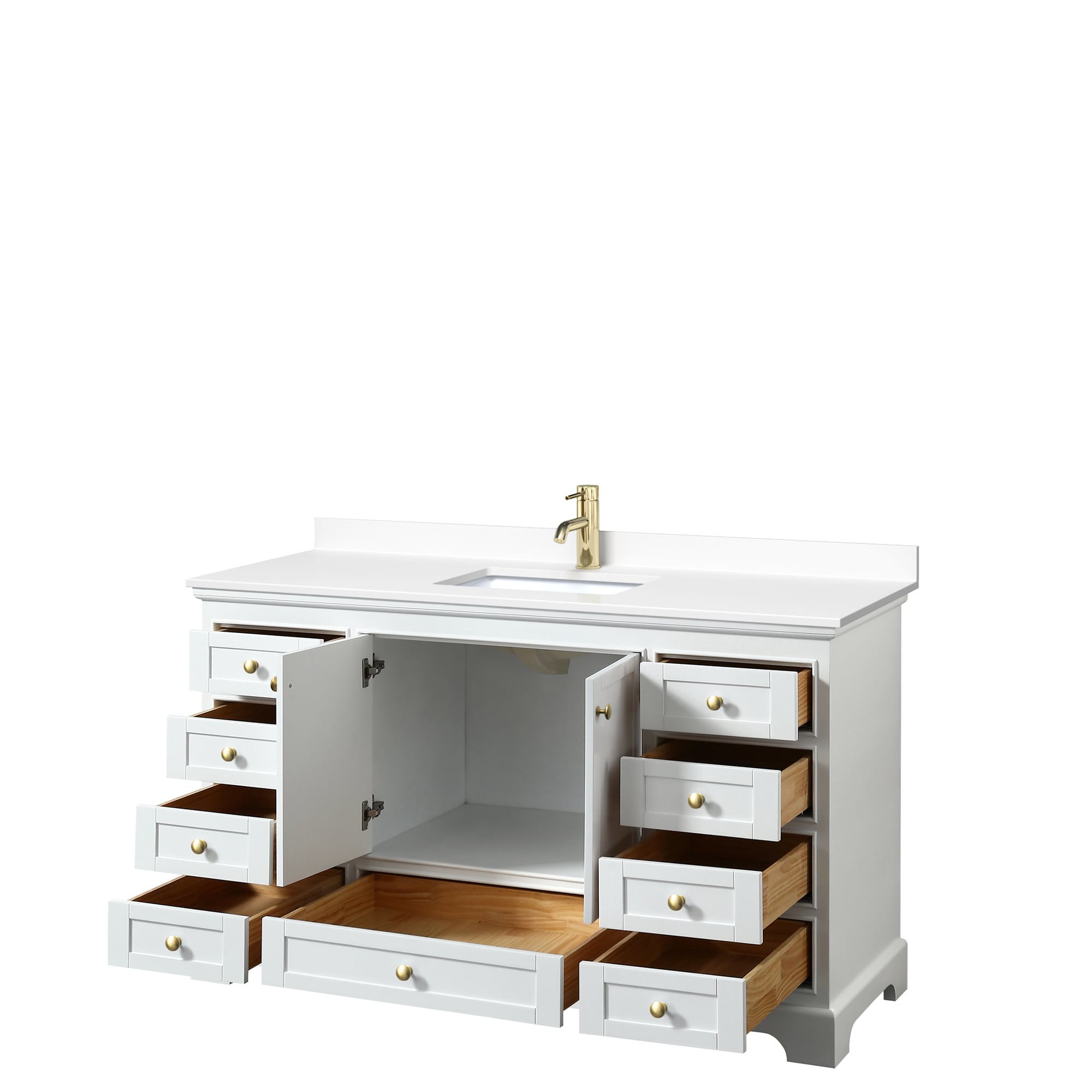 Wyndham Collection WCS202060SWGWCUNSMXX Bath-Vanity-Combo - View #2