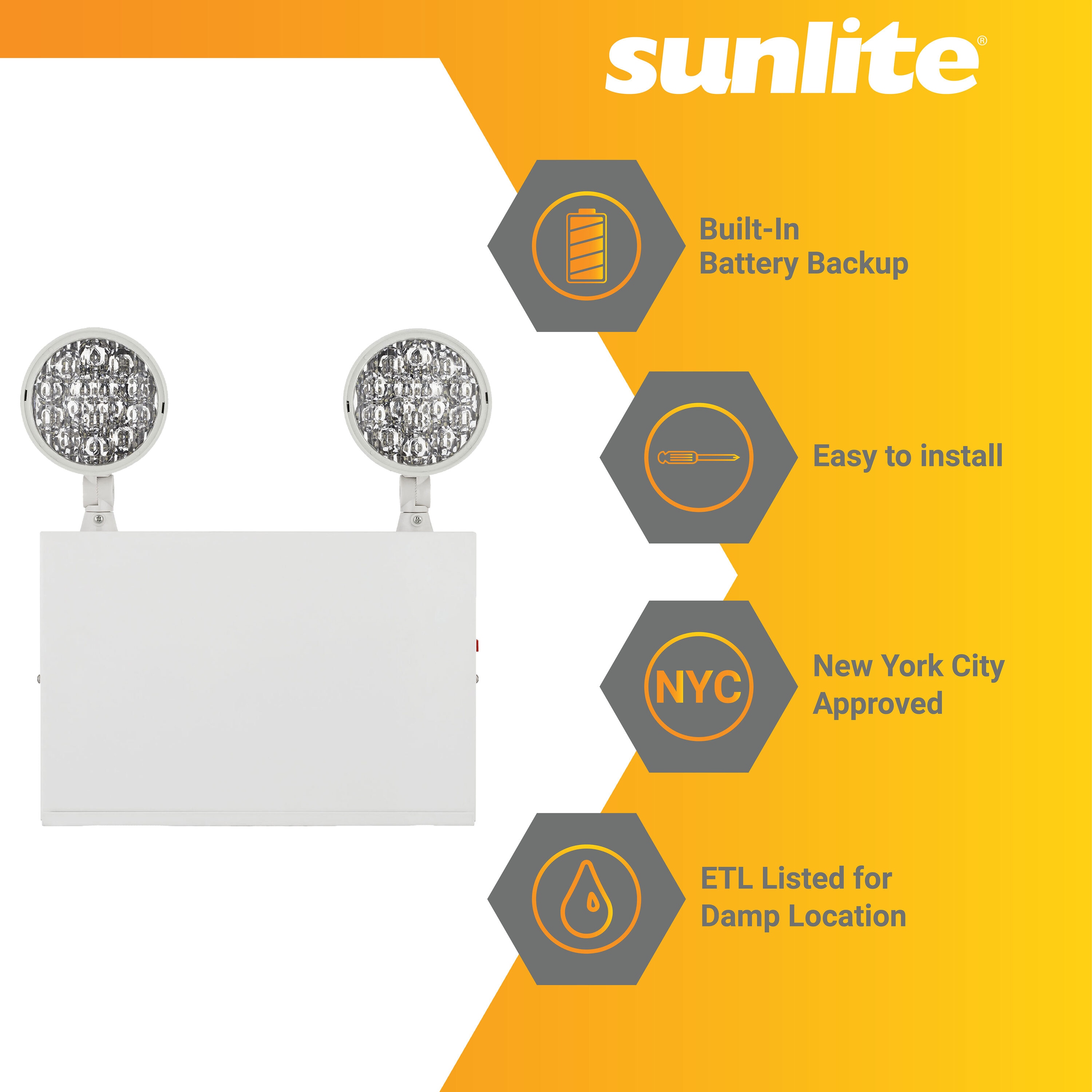 Sunlite LW05274 Emergency-Exit-Lighting - View #3